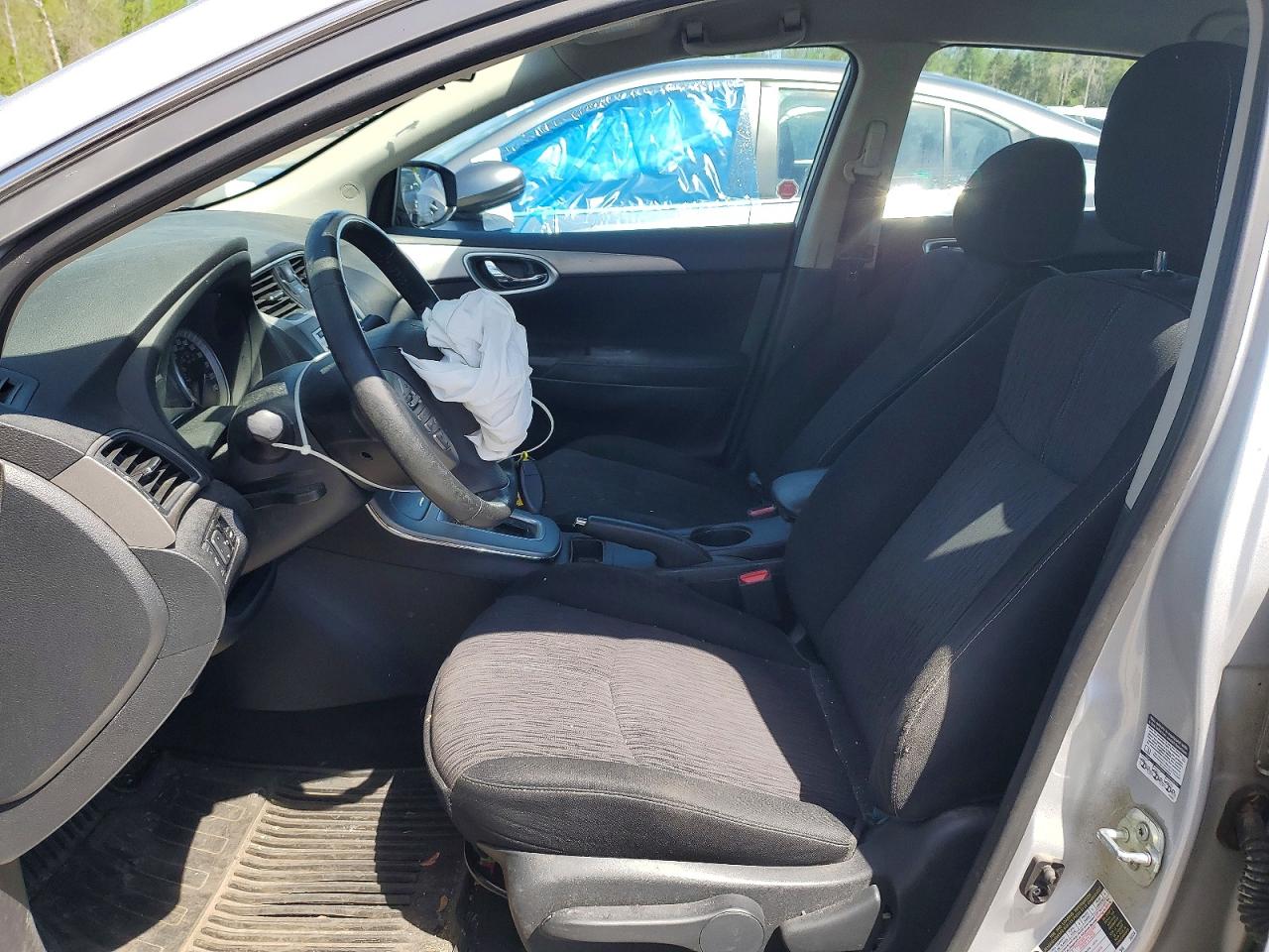 2014 Nissan Sentra S Silver vin: 3N1AB7AP1EL674786