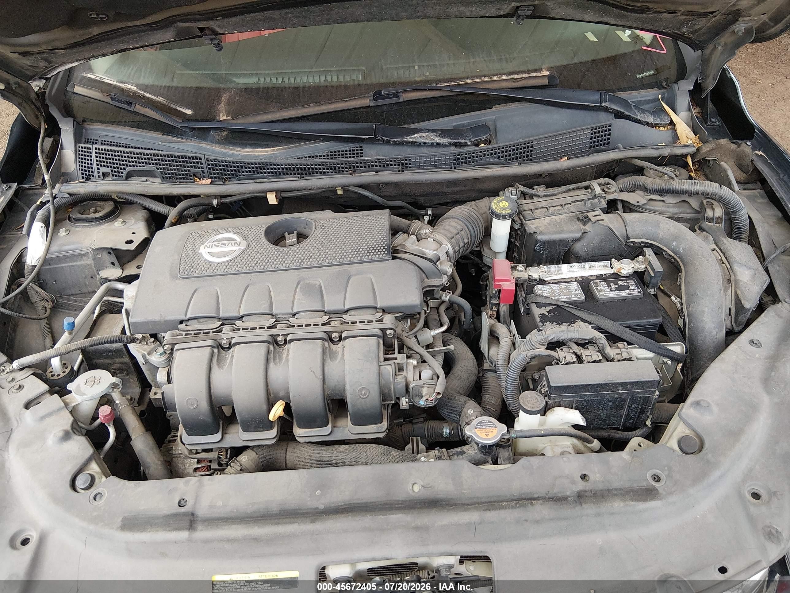 2014 Nissan Sentra Sv Black vin: 3N1AB7AP1EL674805