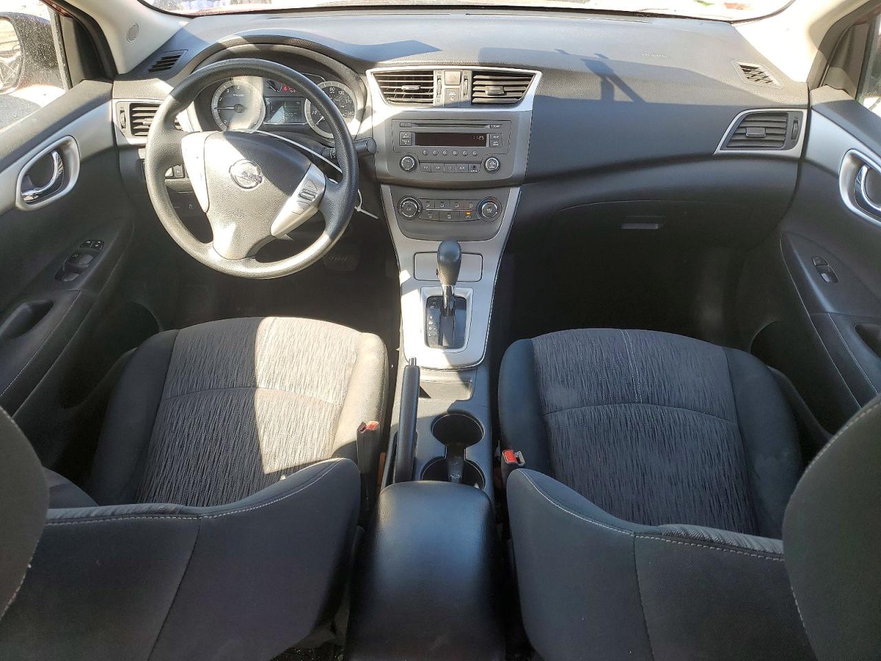 2014 Nissan Sentra Sv Red vin: 3N1AB7AP1EL675579