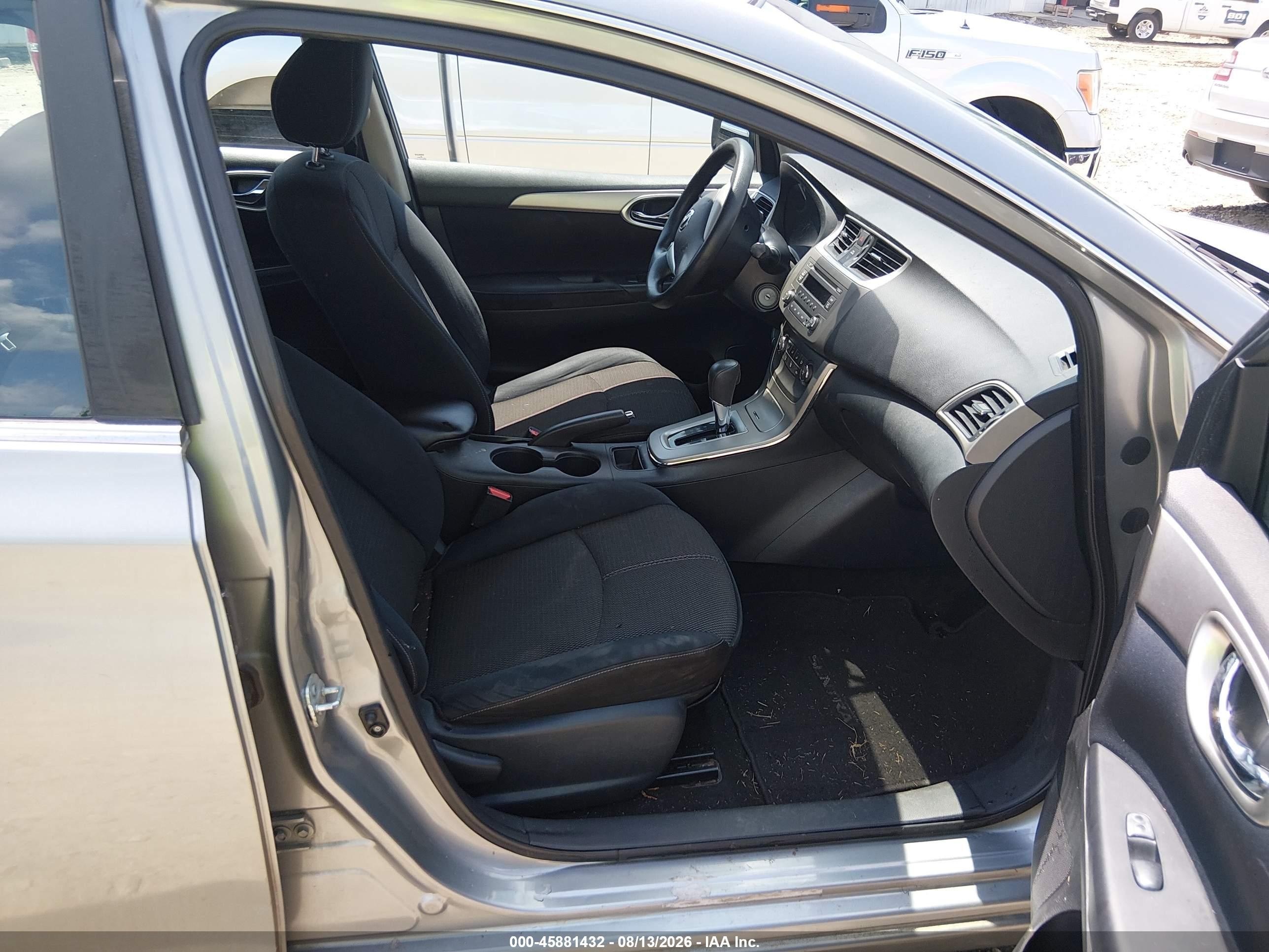 2014 Nissan Sentra S Silver vin: 3N1AB7AP1EL679809