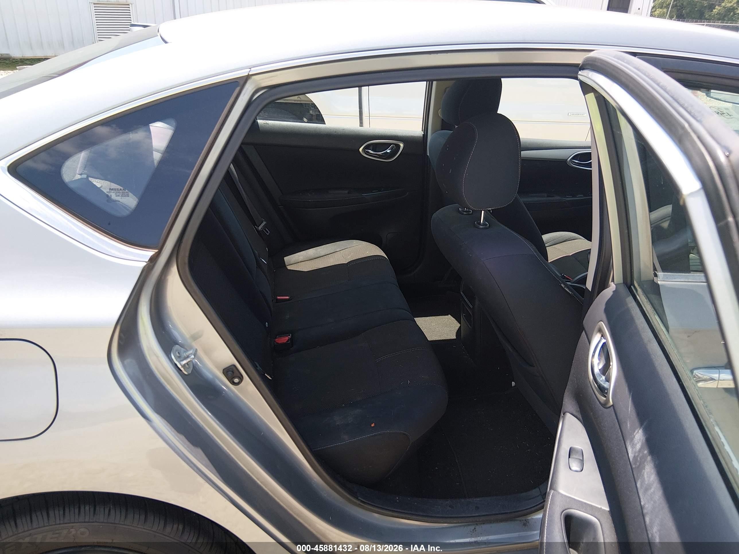 2014 Nissan Sentra S Silver vin: 3N1AB7AP1EL679809