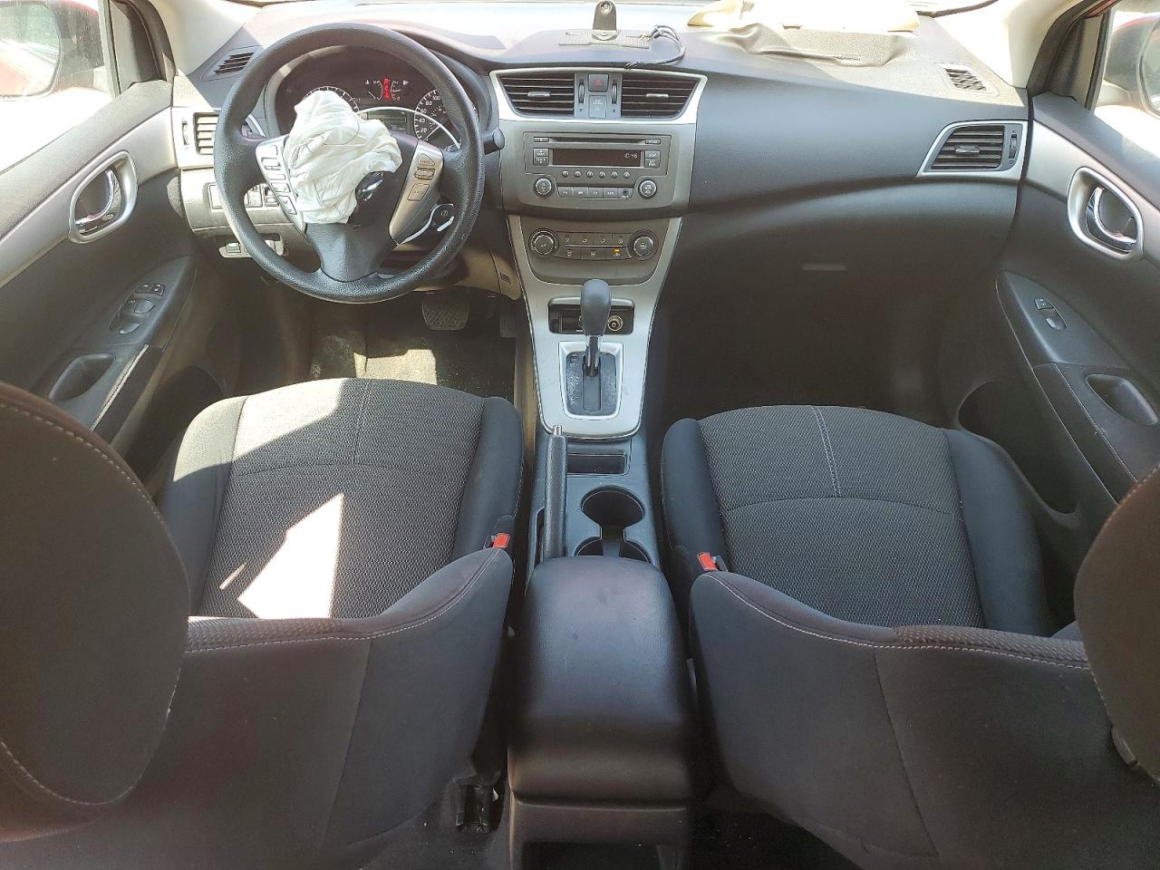 2014 Nissan Sentra S Красный vin: 3N1AB7AP1EL682676