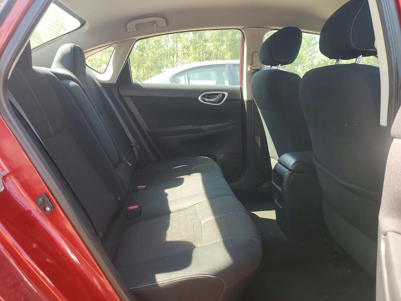 2014 Nissan Sentra S Красный vin: 3N1AB7AP1EL682676