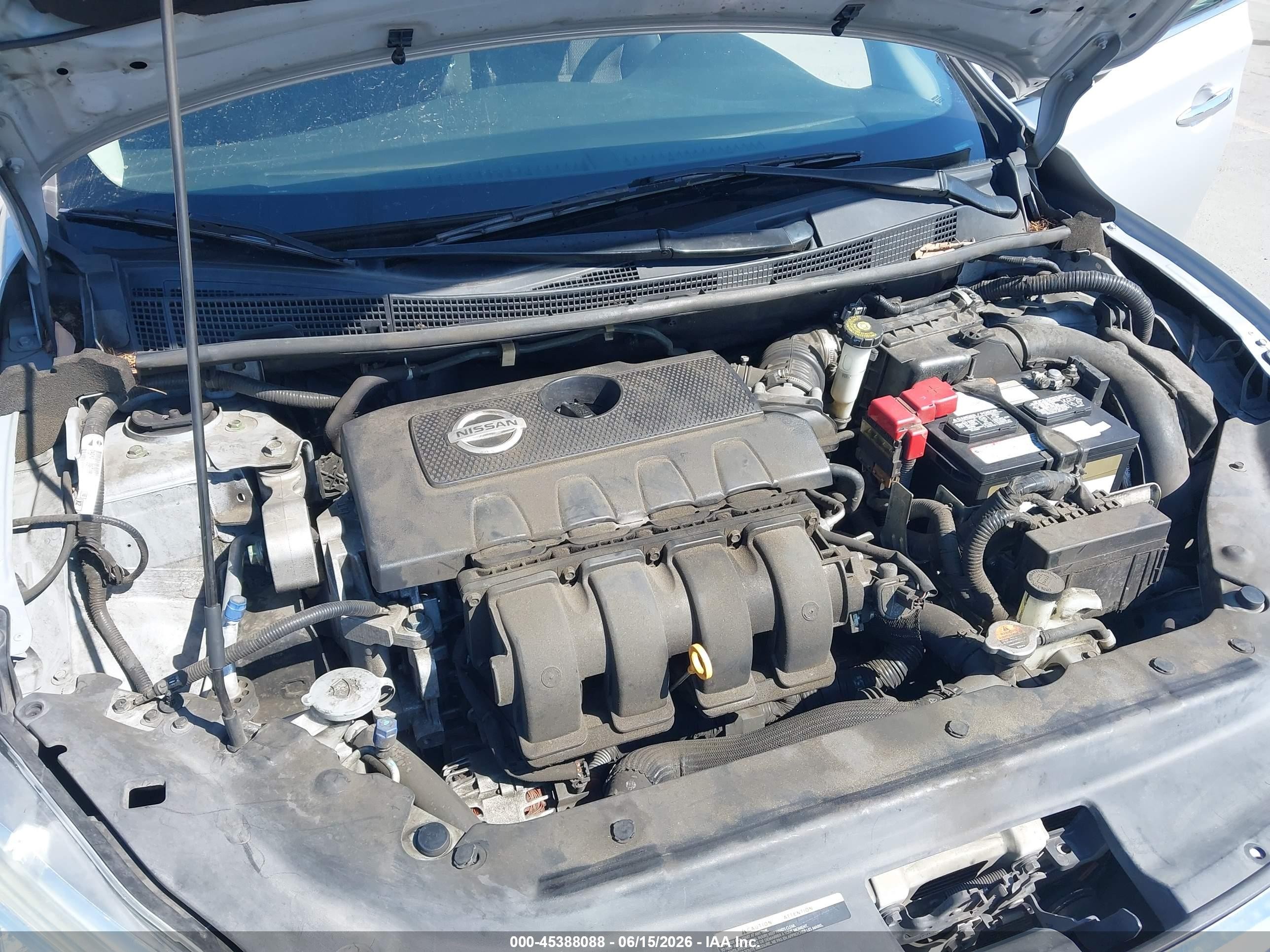 2014 Nissan Sentra S Silver vin: 3N1AB7AP1EL684296
