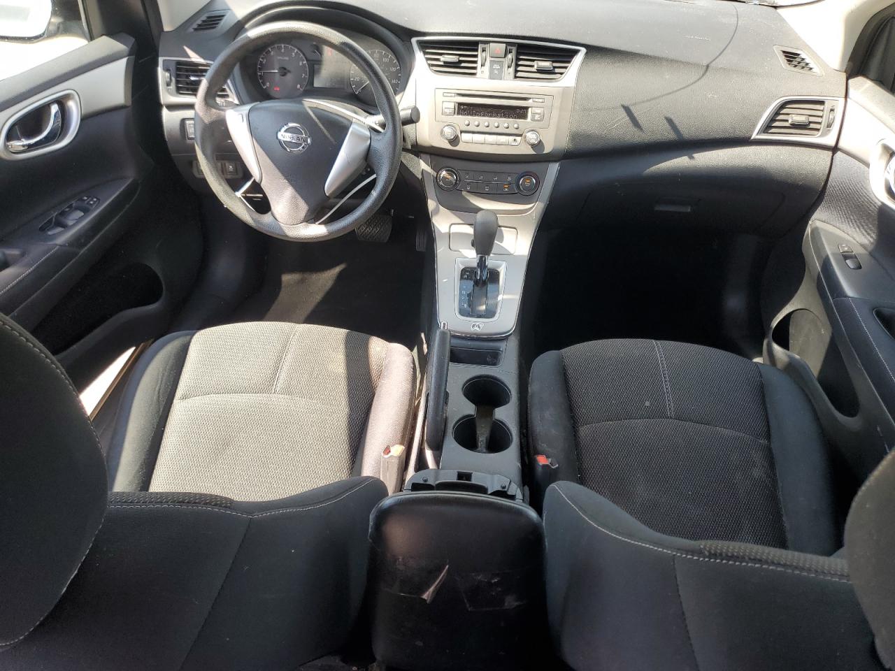2014 Nissan Sentra S Silver vin: 3N1AB7AP1EL684444