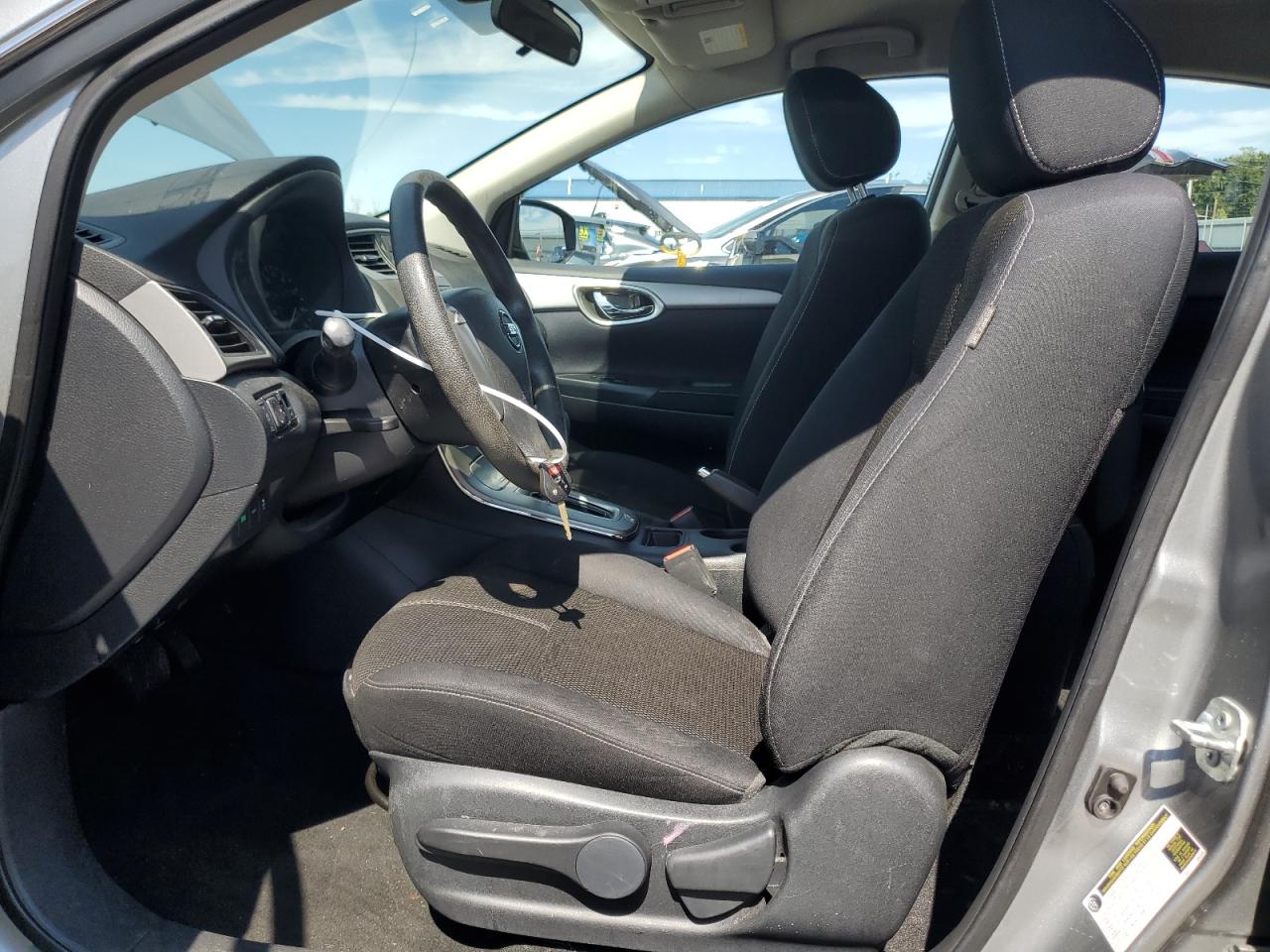 2014 Nissan Sentra S Silver vin: 3N1AB7AP1EL684444
