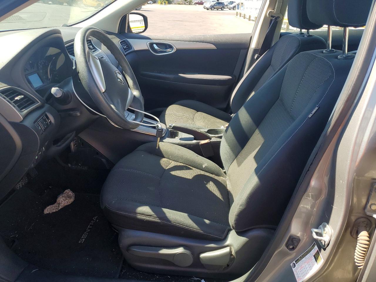 2014 Nissan Sentra S Charcoal vin: 3N1AB7AP1EL692009