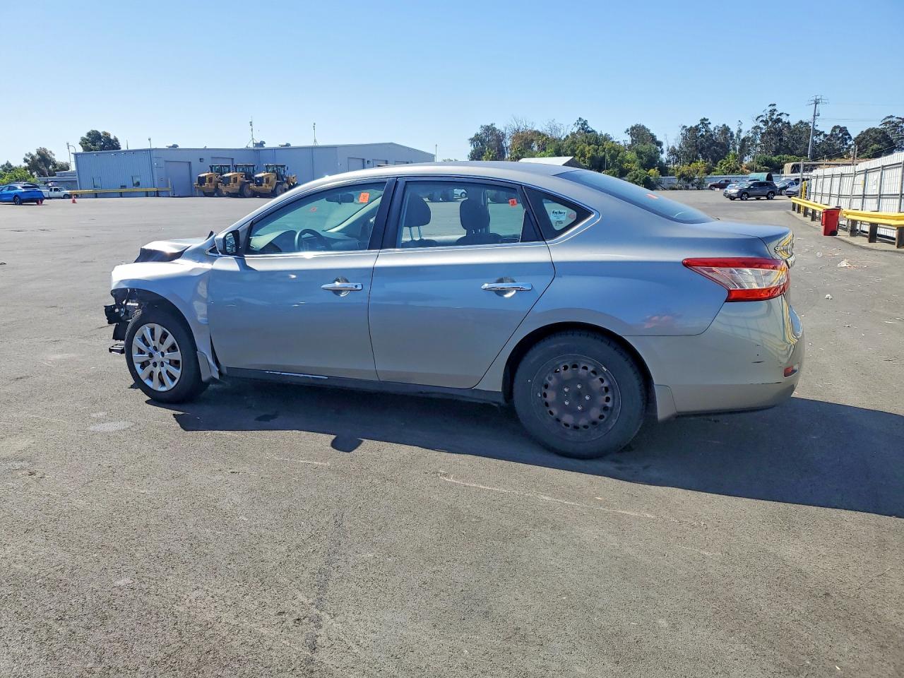 2014 Nissan Sentra S Charcoal vin: 3N1AB7AP1EL692009
