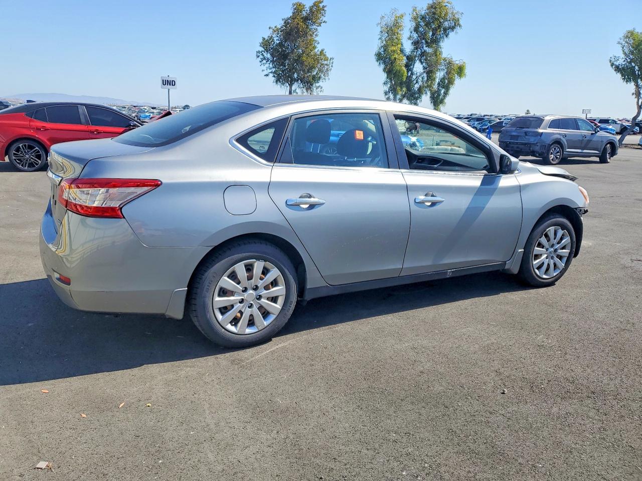 2014 Nissan Sentra S Charcoal vin: 3N1AB7AP1EL692009