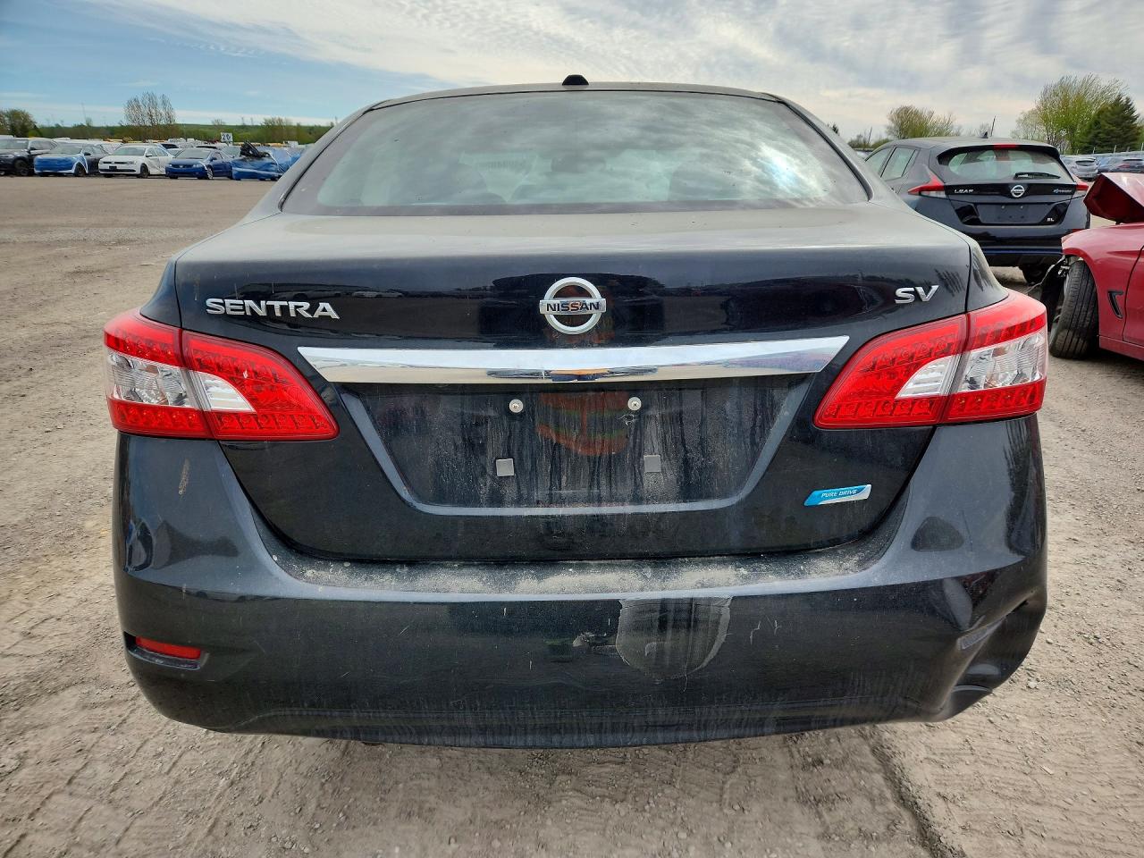 2014 Nissan Sentra S Черный vin: 3N1AB7AP1EL692429