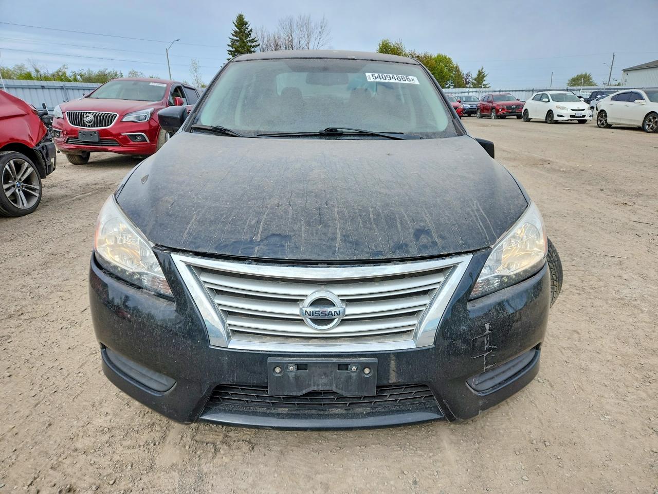 2014 Nissan Sentra S Черный vin: 3N1AB7AP1EL692429
