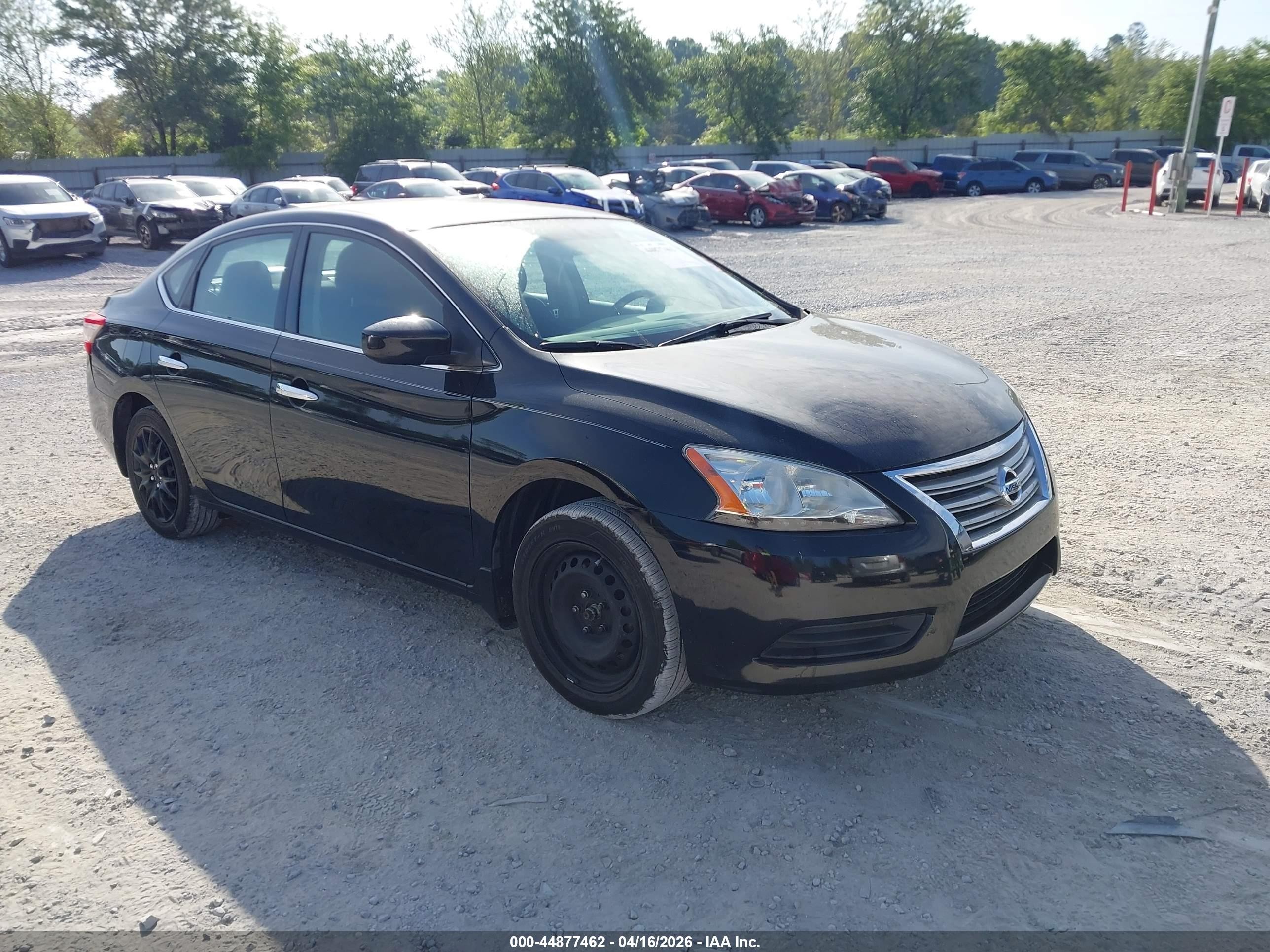 2014 Nissan Sentra Sv Black vin: 3N1AB7AP1EY200551