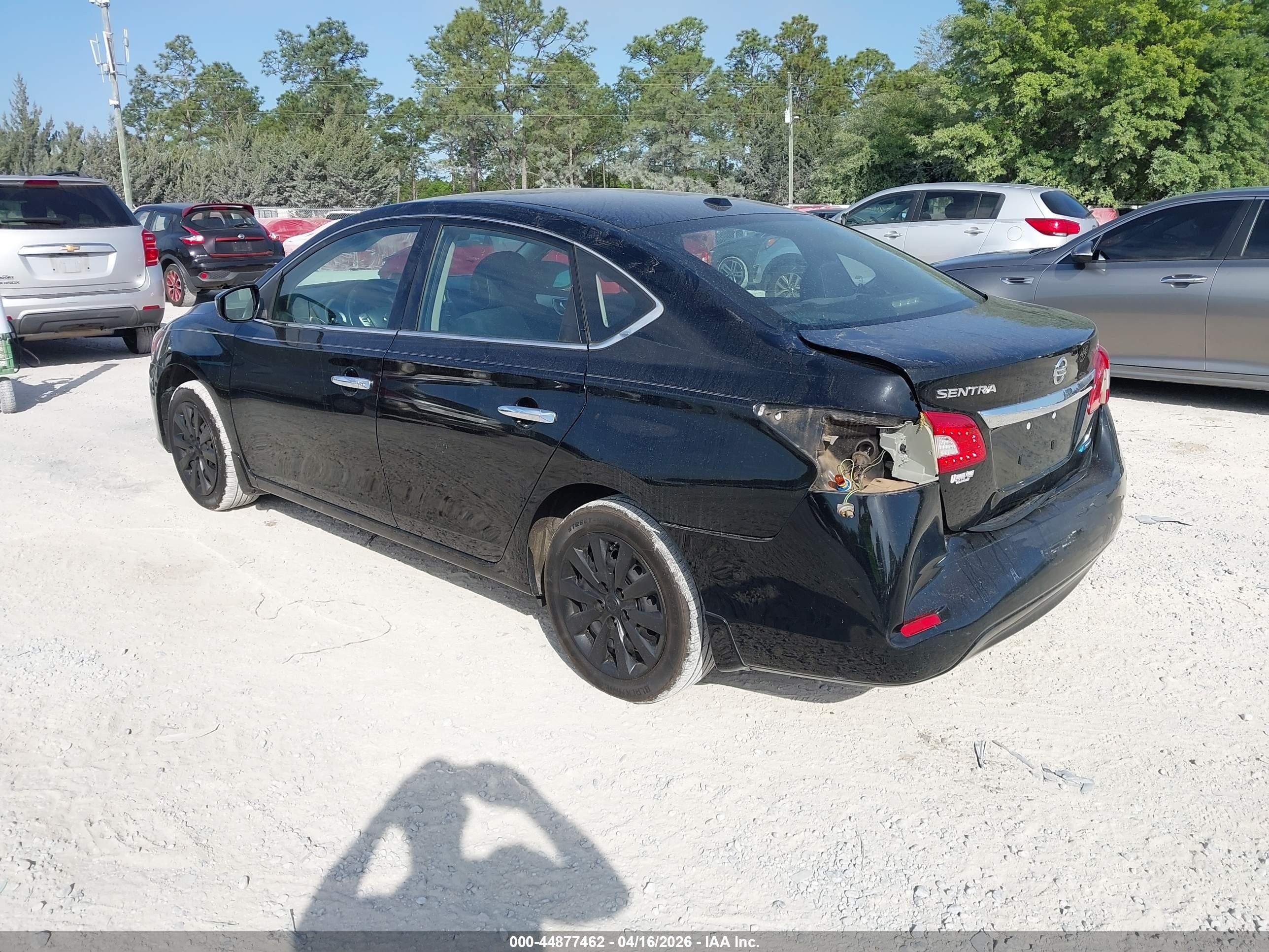 2014 Nissan Sentra Sv Black vin: 3N1AB7AP1EY200551