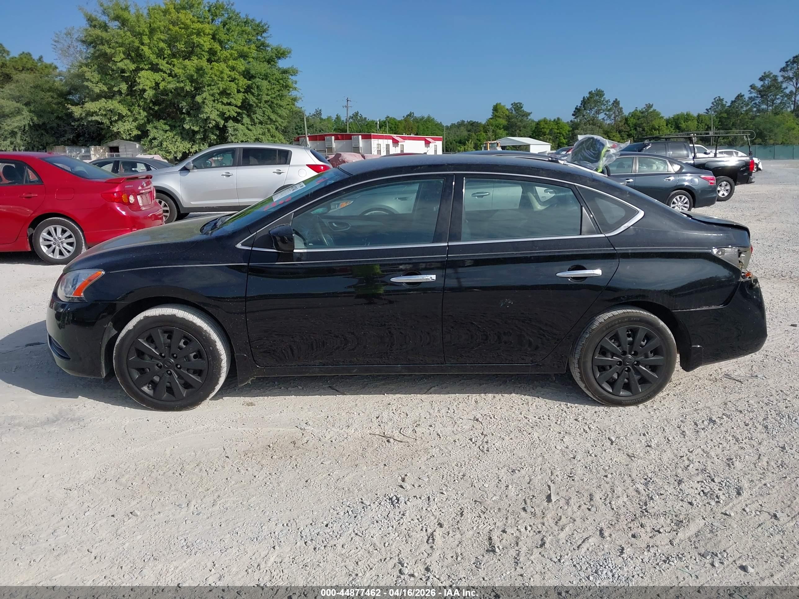 2014 Nissan Sentra Sv Black vin: 3N1AB7AP1EY200551