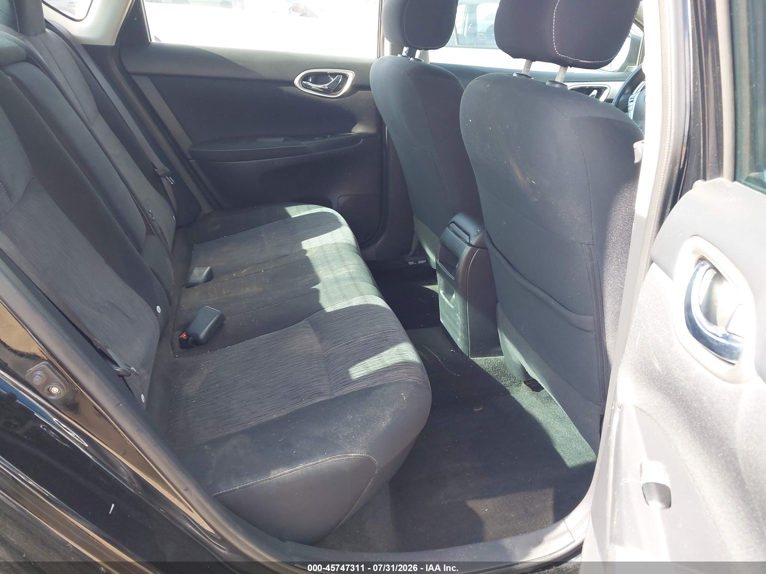 2014 Nissan Sentra Sv Черный vin: 3N1AB7AP1EY201232