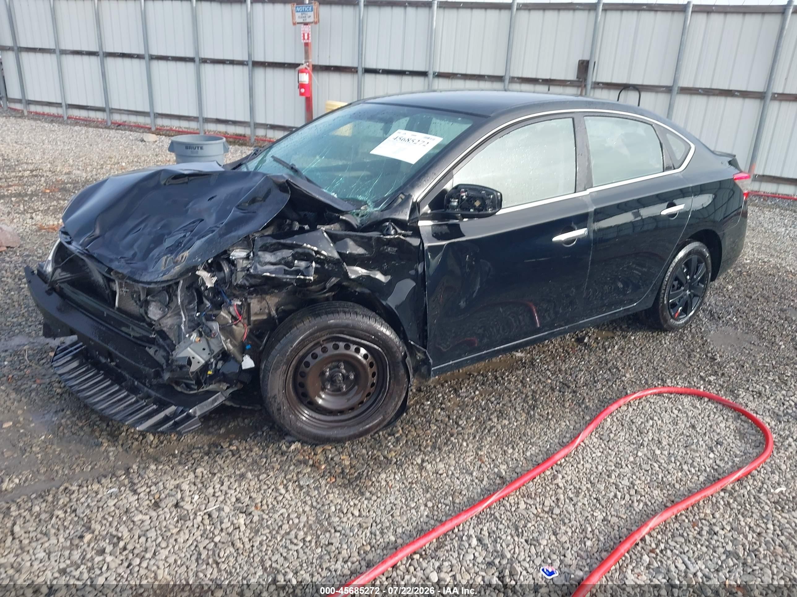 2014 Nissan Sentra Fe+ S Black vin: 3N1AB7AP1EY204664