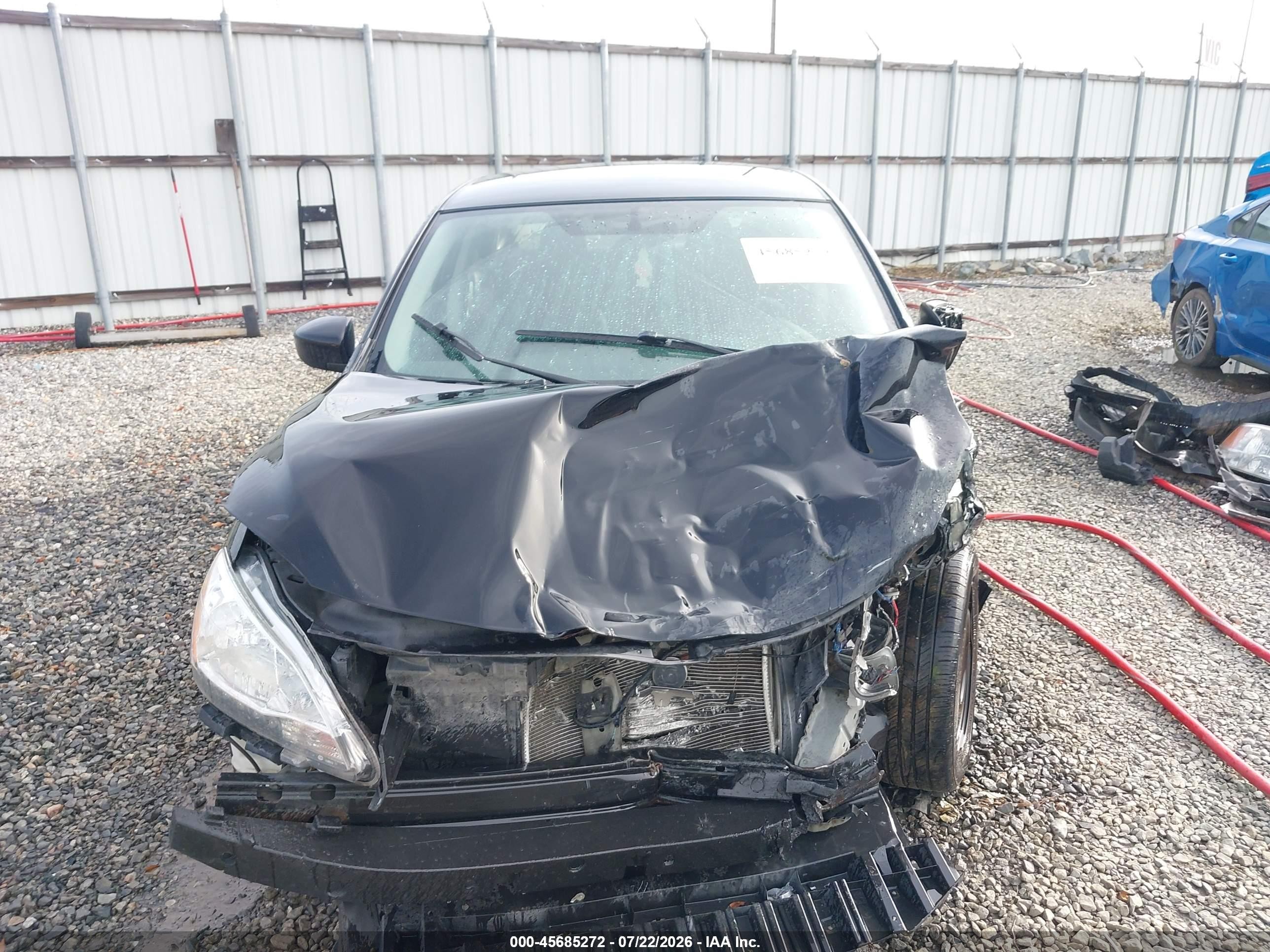2014 Nissan Sentra Fe+ S Black vin: 3N1AB7AP1EY204664