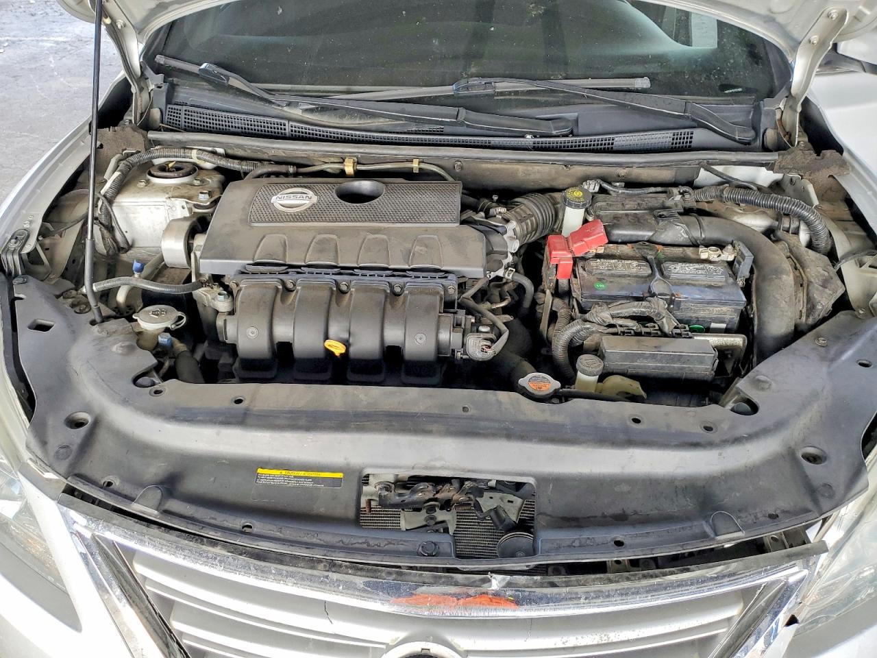 2014 Nissan Sentra Sv Silver vin: 3N1AB7AP1EY211923