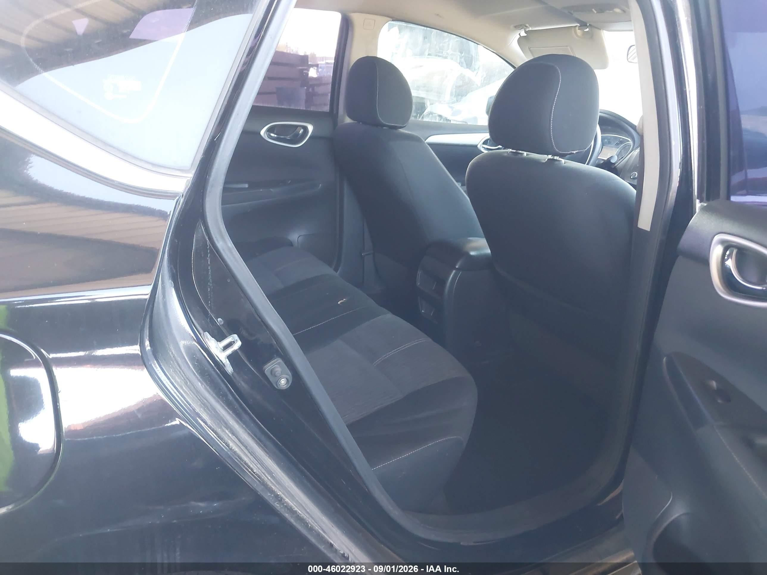 2014 Nissan Sentra Fe+ S/fe+ Sv/s/sl/sr/sv Black vin: 3N1AB7AP1EY214773