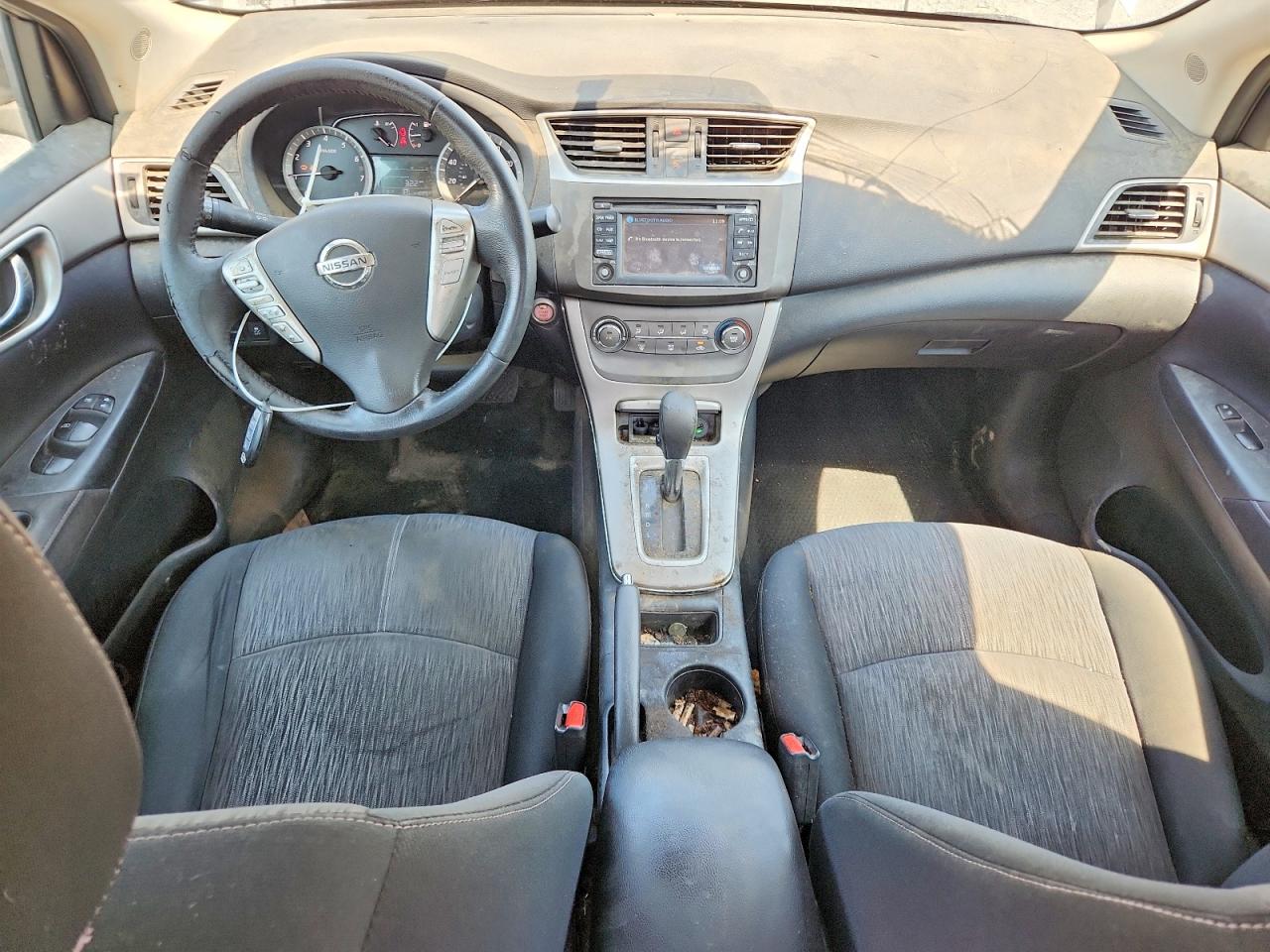 2014 Nissan Sentra Sv Серебряный vin: 3N1AB7AP1EY224039