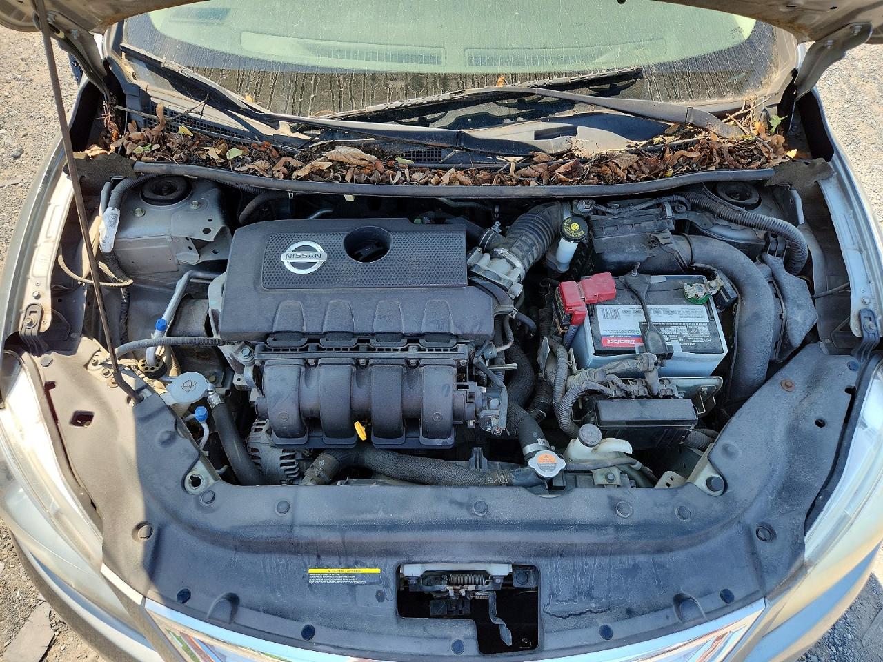 2014 Nissan Sentra Sv Серебряный vin: 3N1AB7AP1EY224039