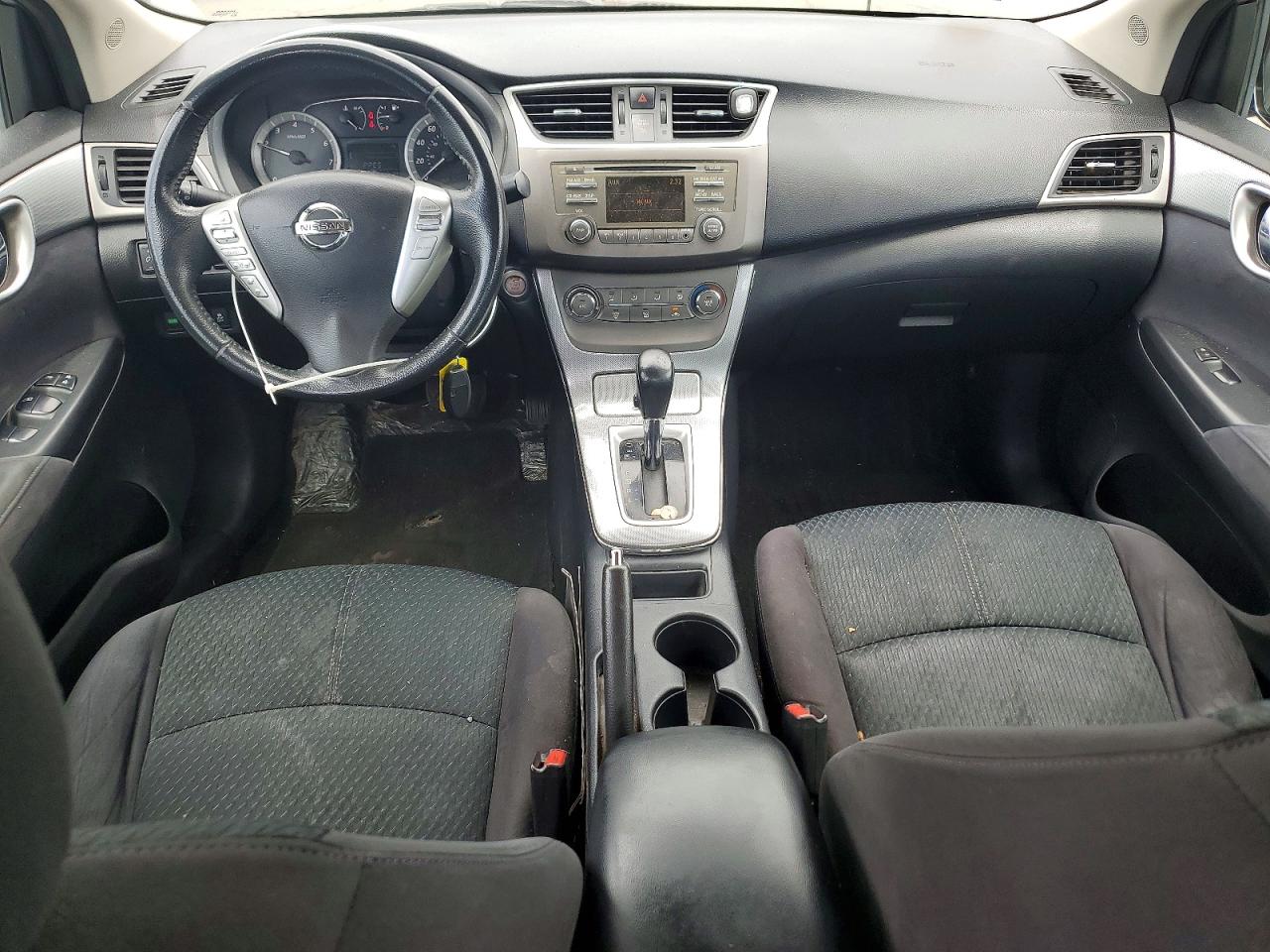 2014 Nissan Sentra Sr Silver vin: 3N1AB7AP1EY229564