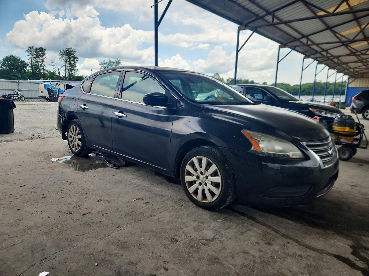 2014 Nissan Sentra Sv Black vin: 3N1AB7AP1EY231248