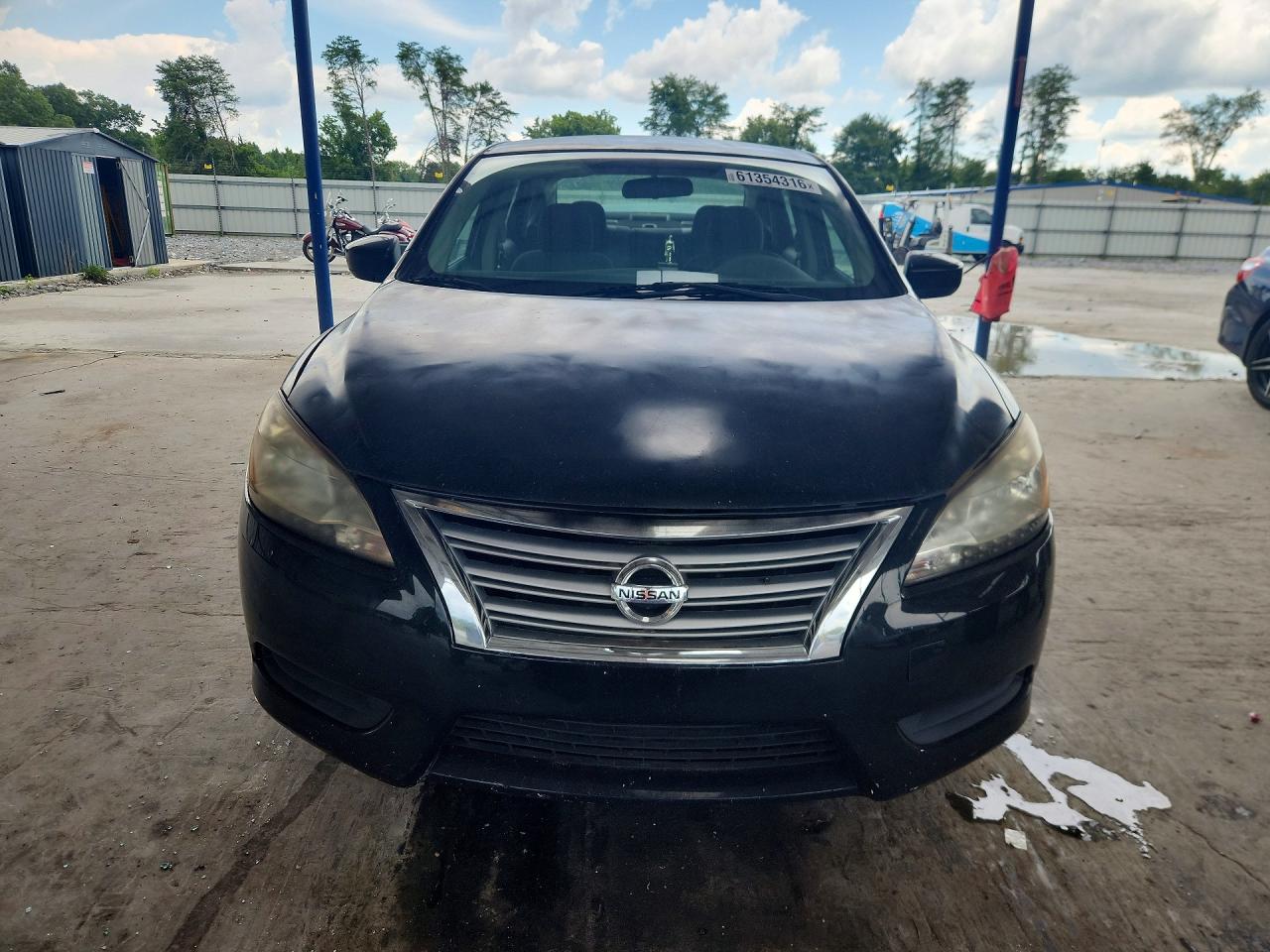2014 Nissan Sentra Sv Black vin: 3N1AB7AP1EY231248