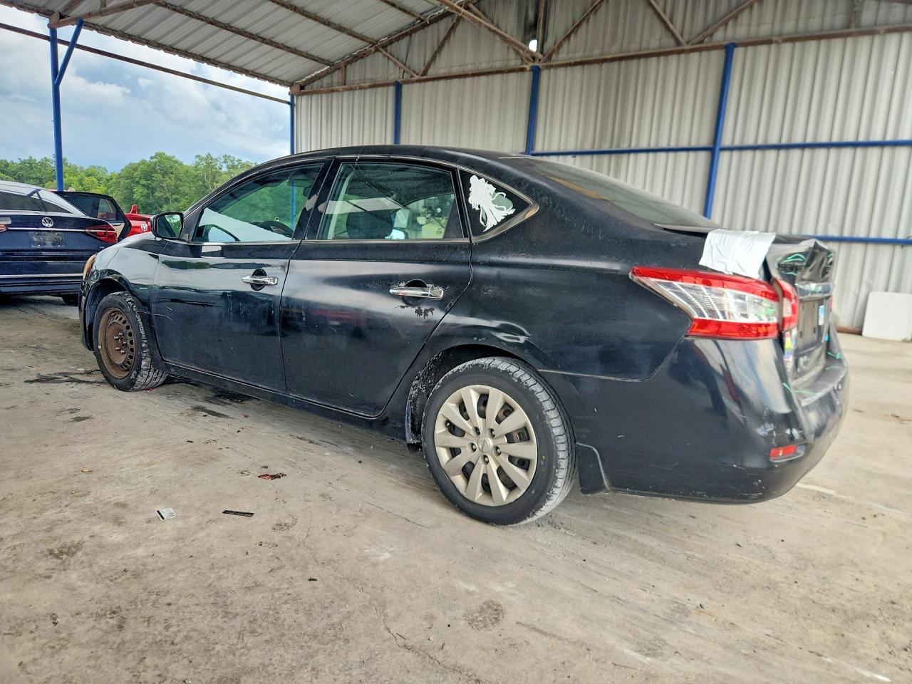 2014 Nissan Sentra Sv Black vin: 3N1AB7AP1EY231248