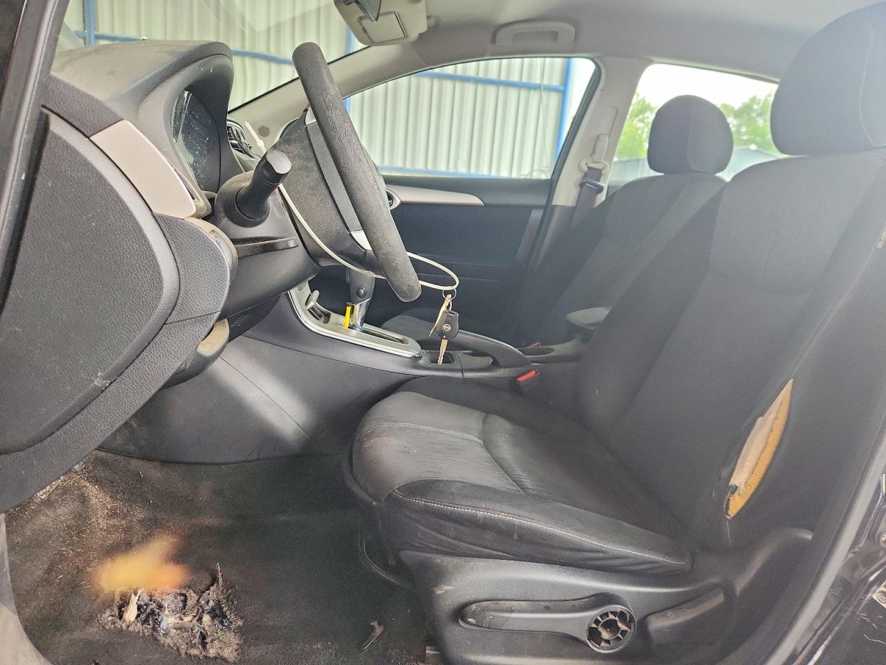 2014 Nissan Sentra Sv Black vin: 3N1AB7AP1EY231248