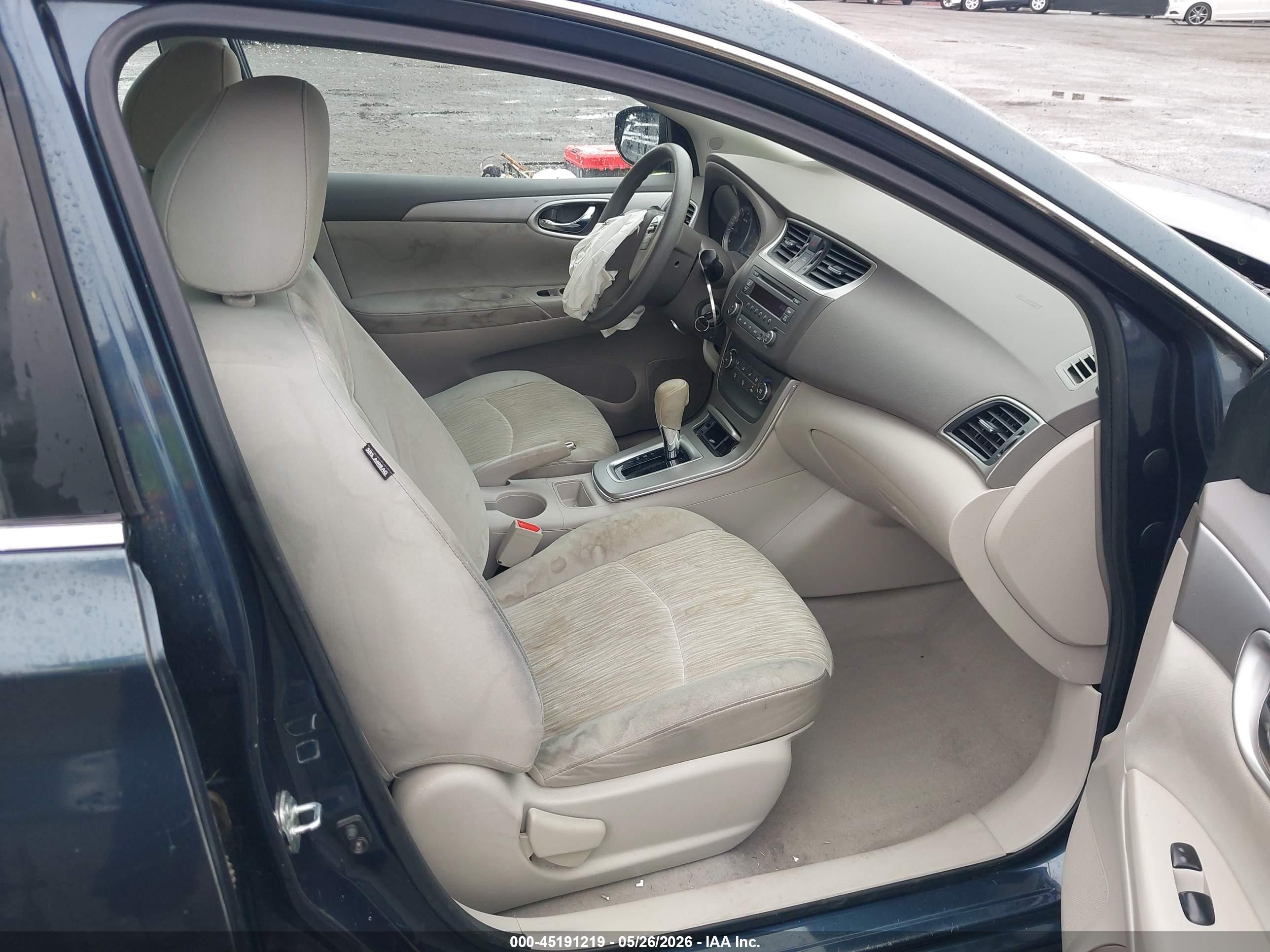 2014 Nissan Sentra Fe+ Sv Green vin: 3N1AB7AP1EY250740