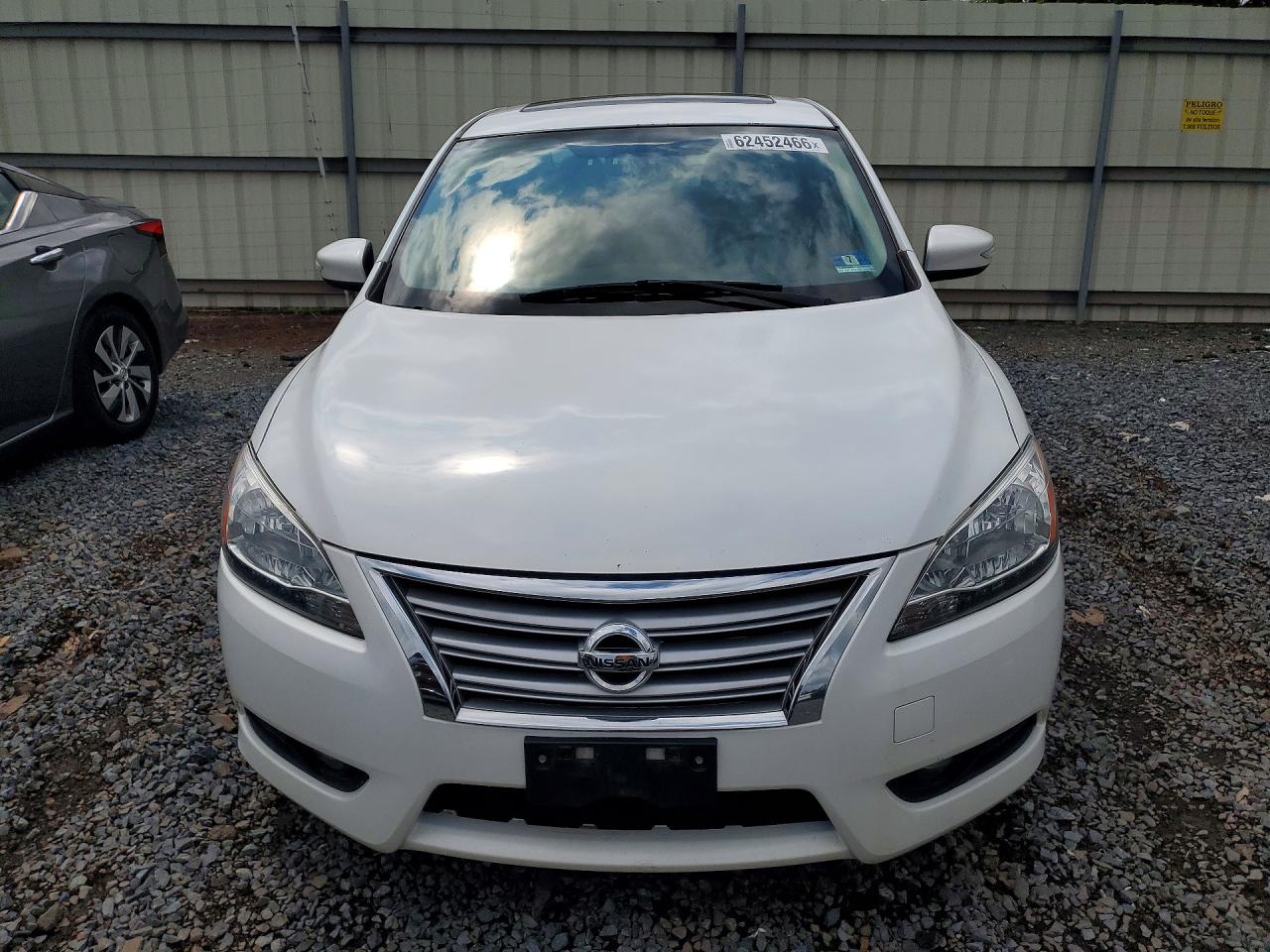 2014 Nissan Sentra Sl White vin: 3N1AB7AP1EY251662