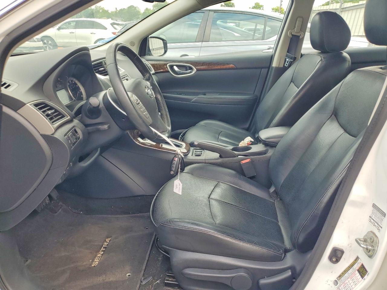 2014 Nissan Sentra Sl White vin: 3N1AB7AP1EY251662