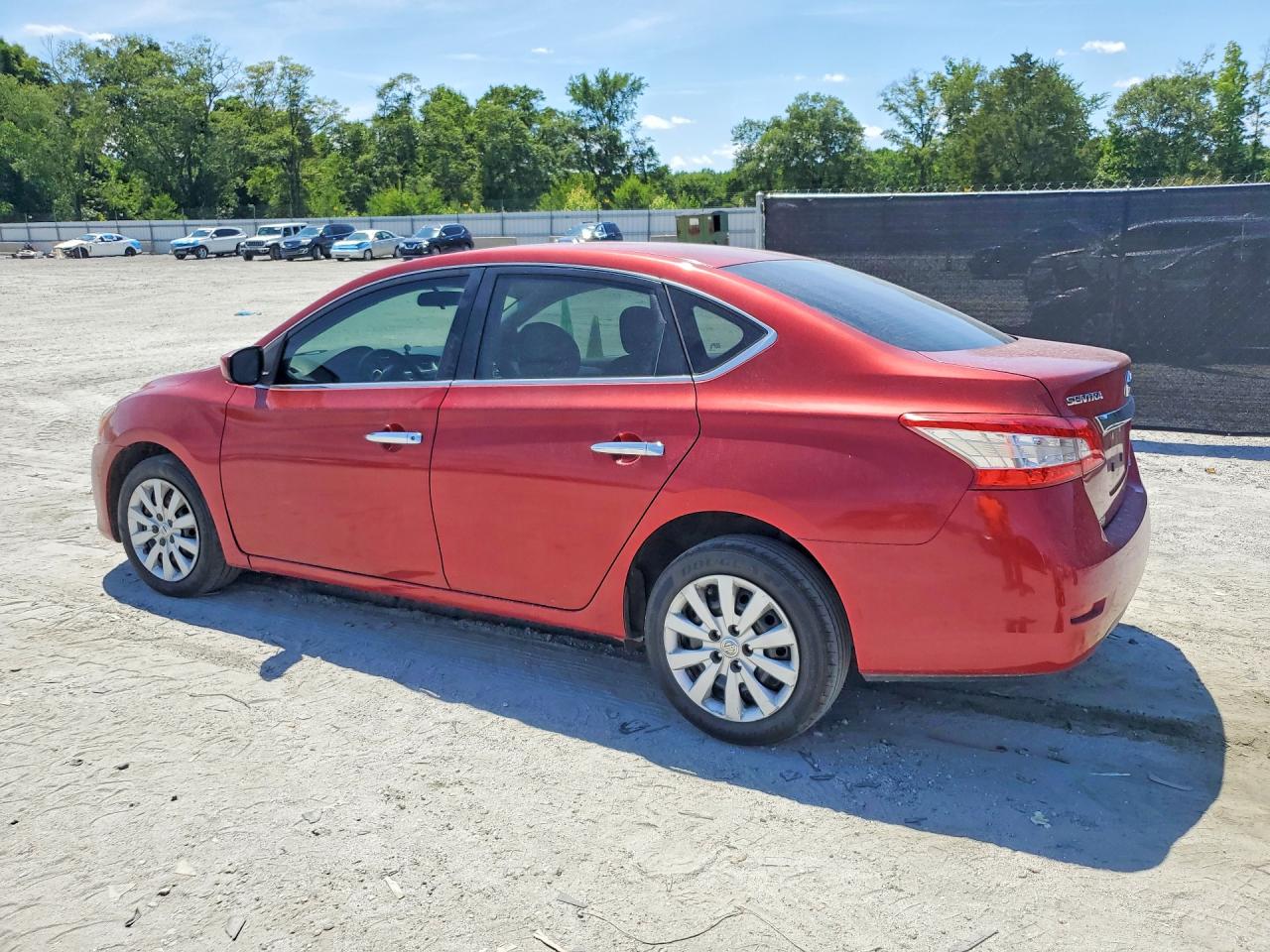 2014 Nissan Sentra Sv Темно-бордовый vin: 3N1AB7AP1EY263018