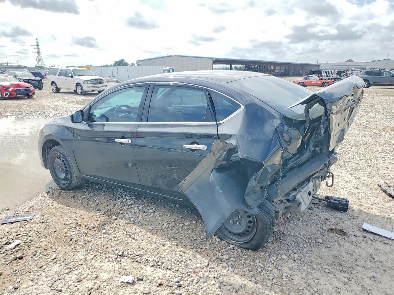 2014 Nissan Sentra Black vin: 3N1AB7AP1EY267831