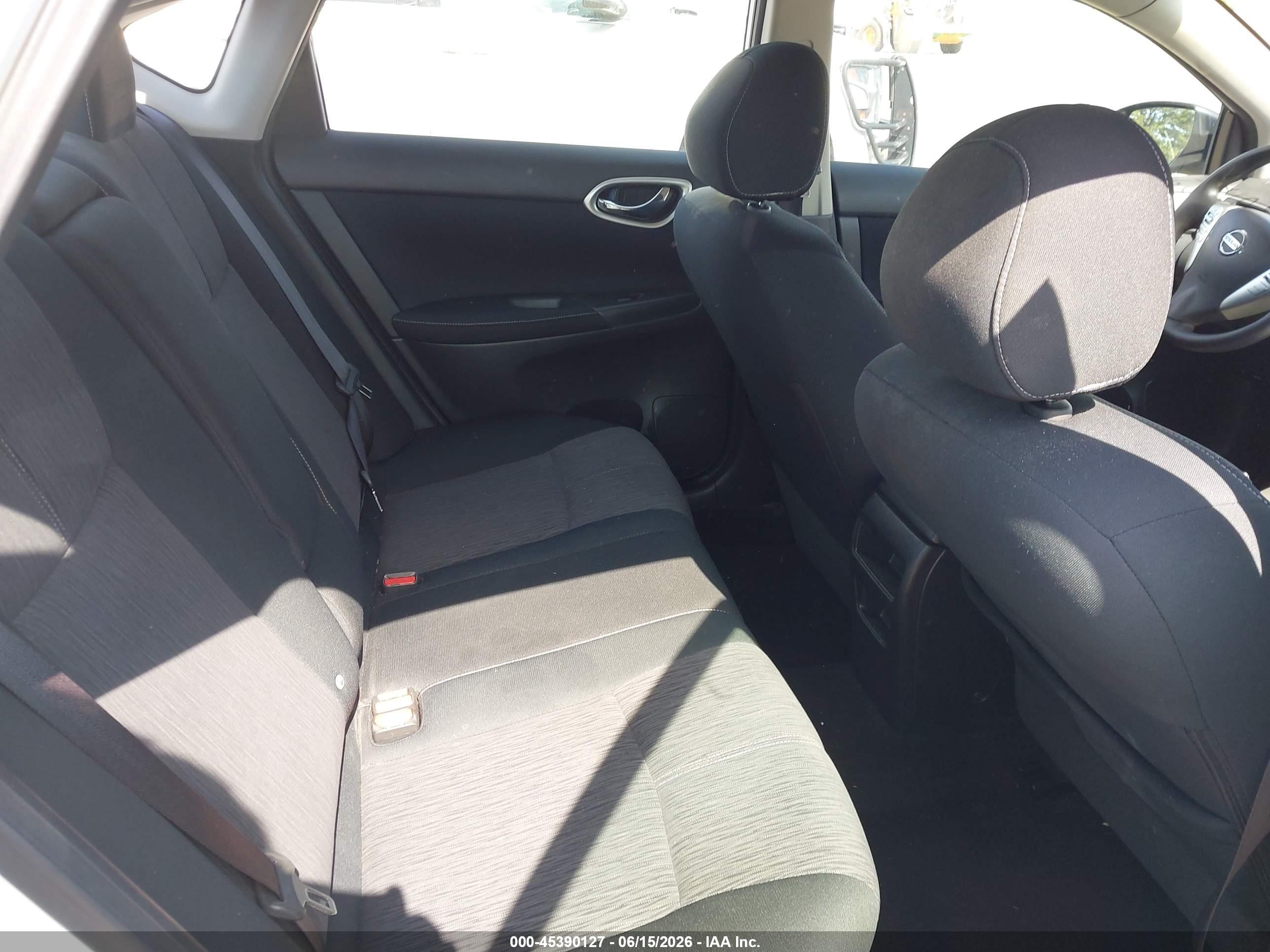 2014 Nissan Sentra Fe+ S/fe+ Sv/s/sl/sr/sv White vin: 3N1AB7AP1EY268509