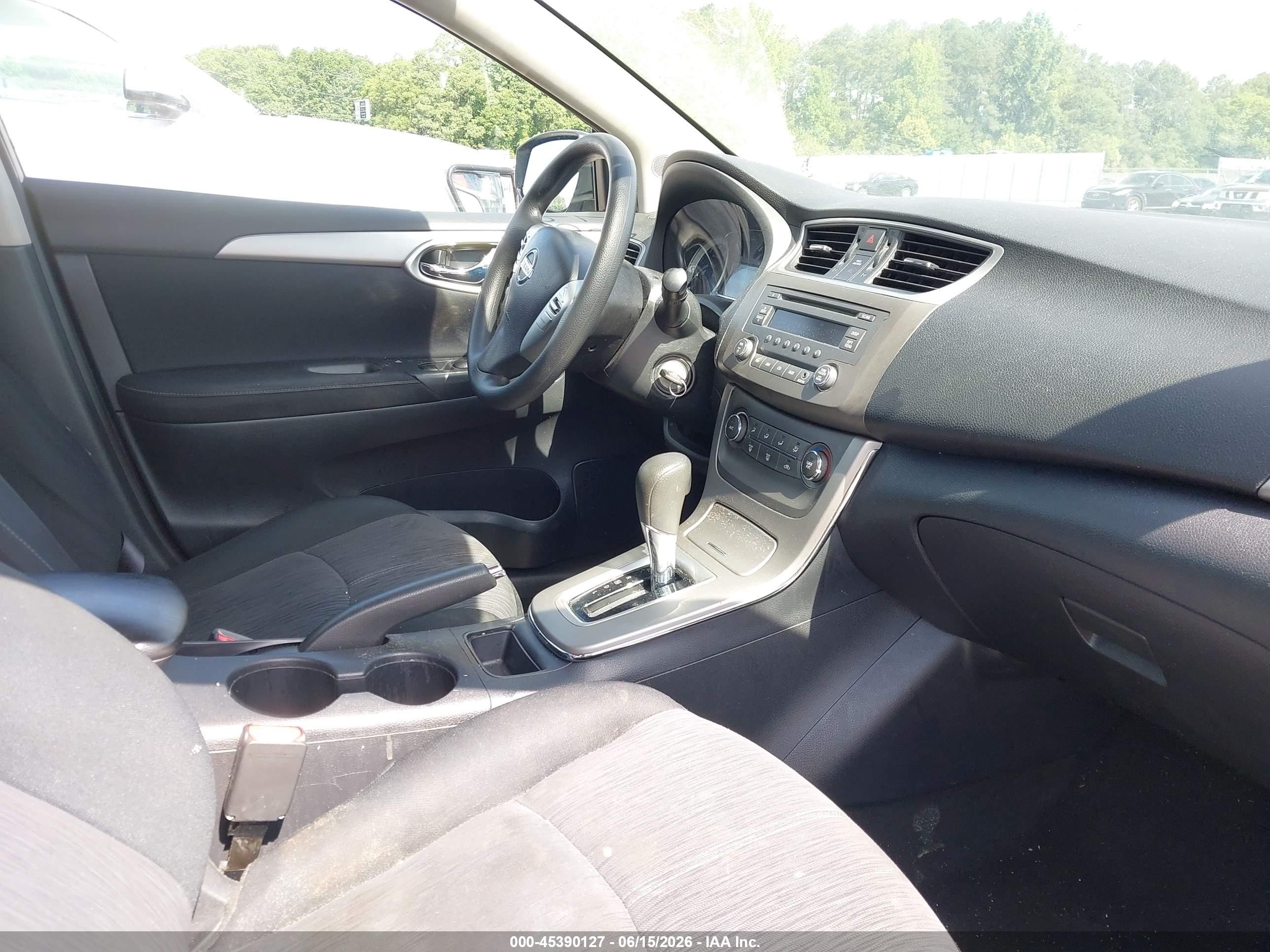 2014 Nissan Sentra Fe+ S/fe+ Sv/s/sl/sr/sv White vin: 3N1AB7AP1EY268509