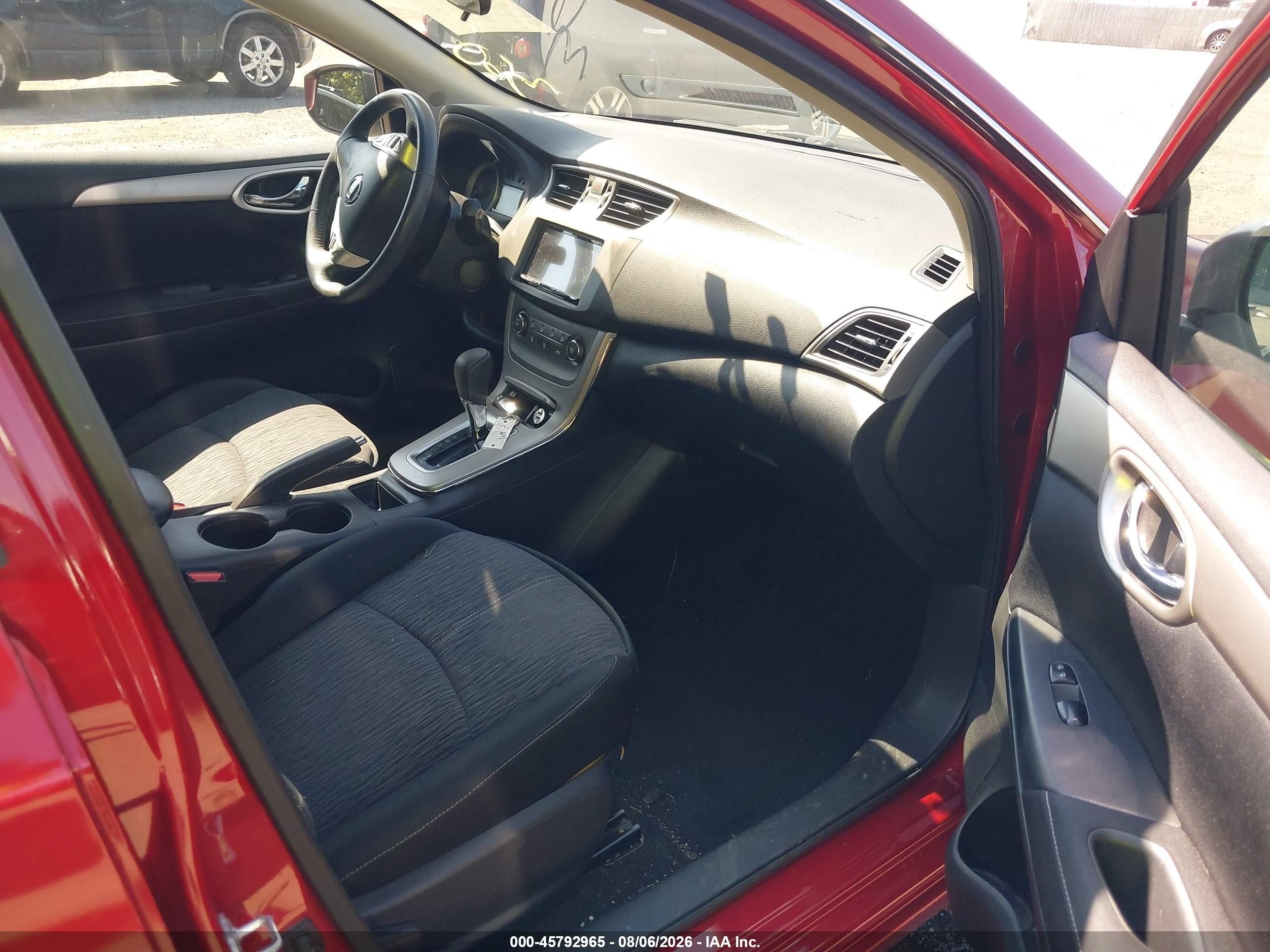 2014 Nissan Sentra Sv Red vin: 3N1AB7AP1EY281678
