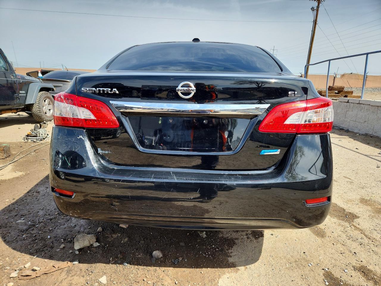 2014 Nissan Sentra Sl Черный vin: 3N1AB7AP1EY282846