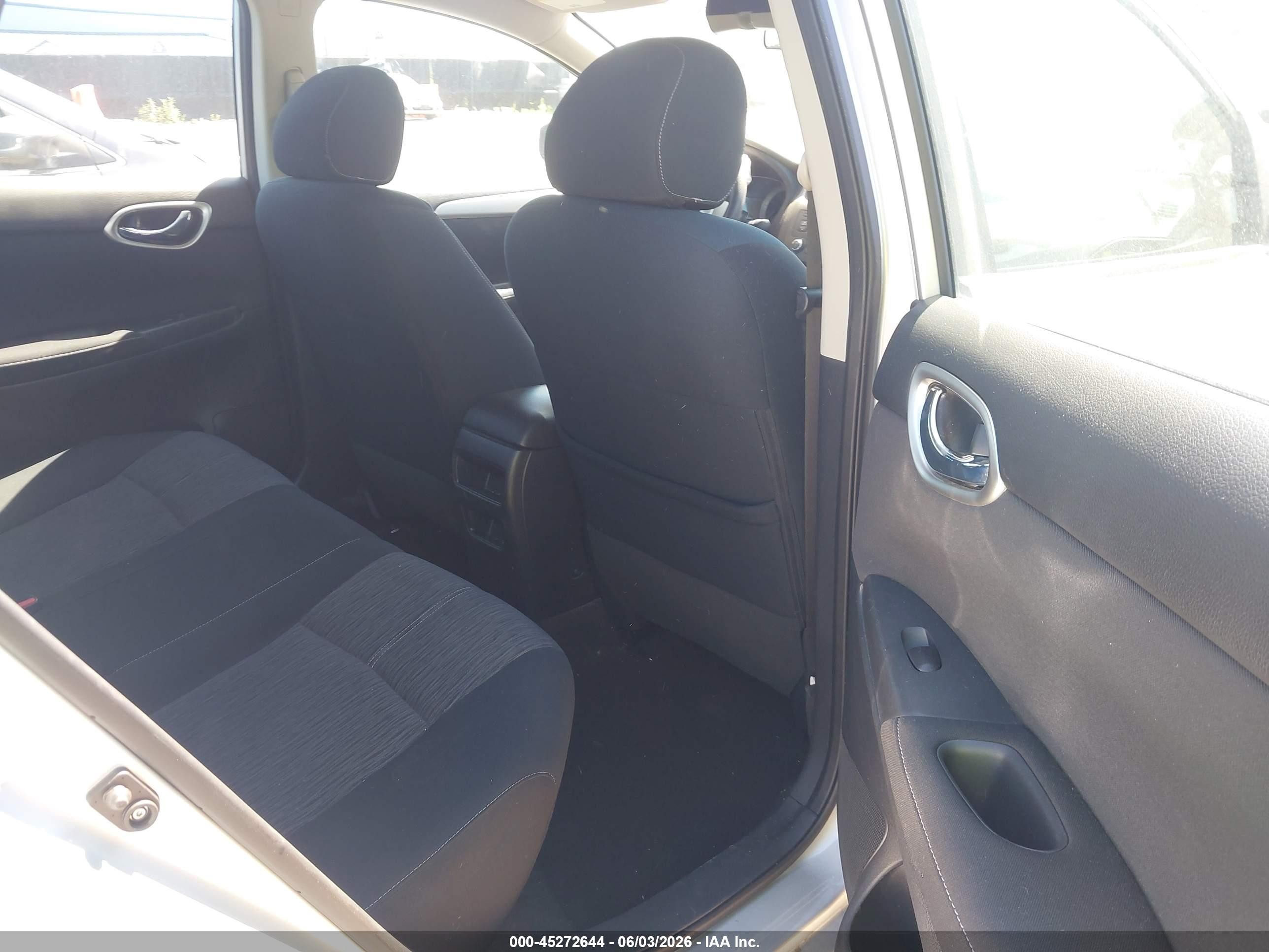 2014 Nissan Sentra Sv Silver vin: 3N1AB7AP1EY283673