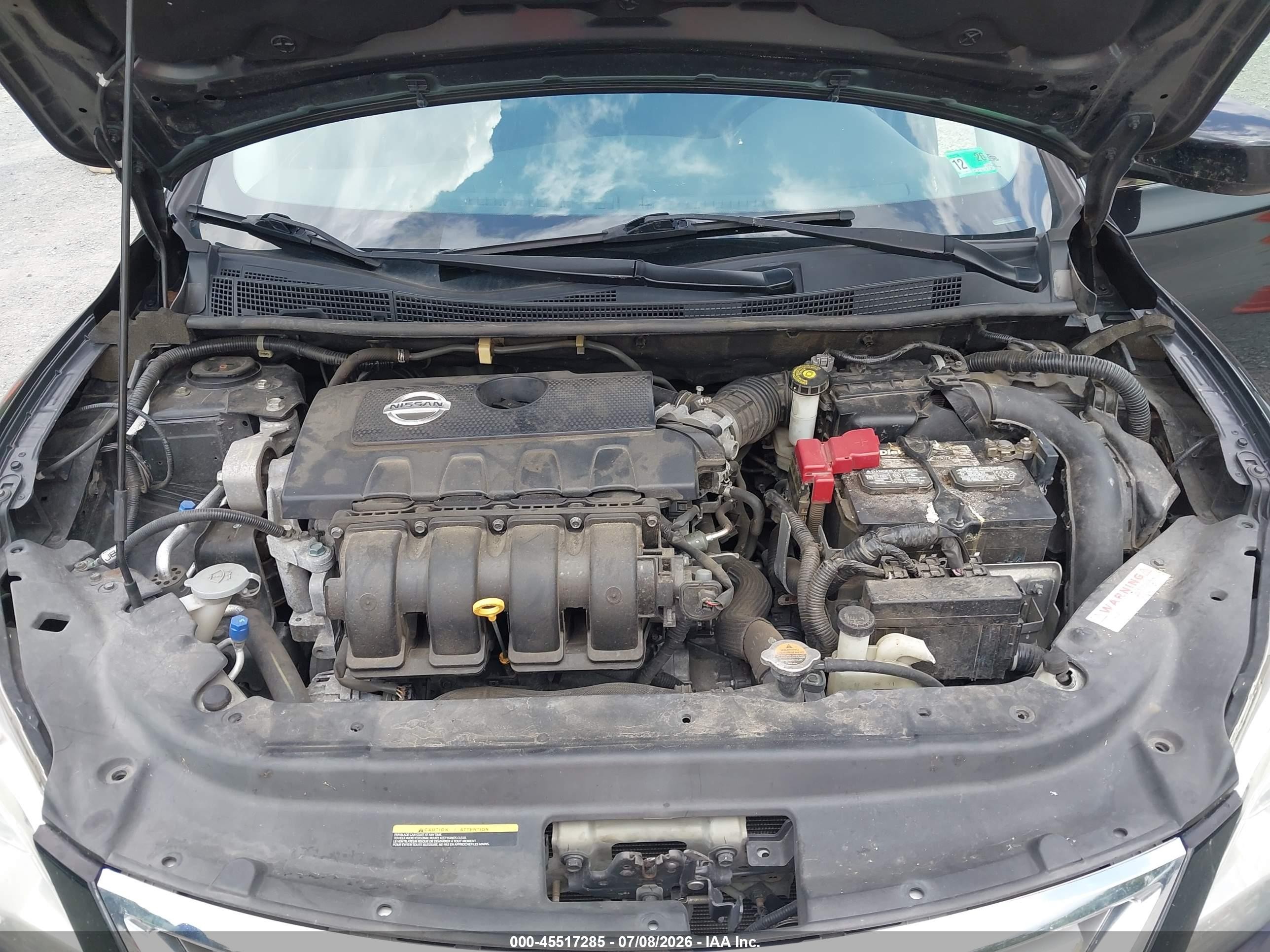 2014 Nissan Sentra S Black vin: 3N1AB7AP1EY285522