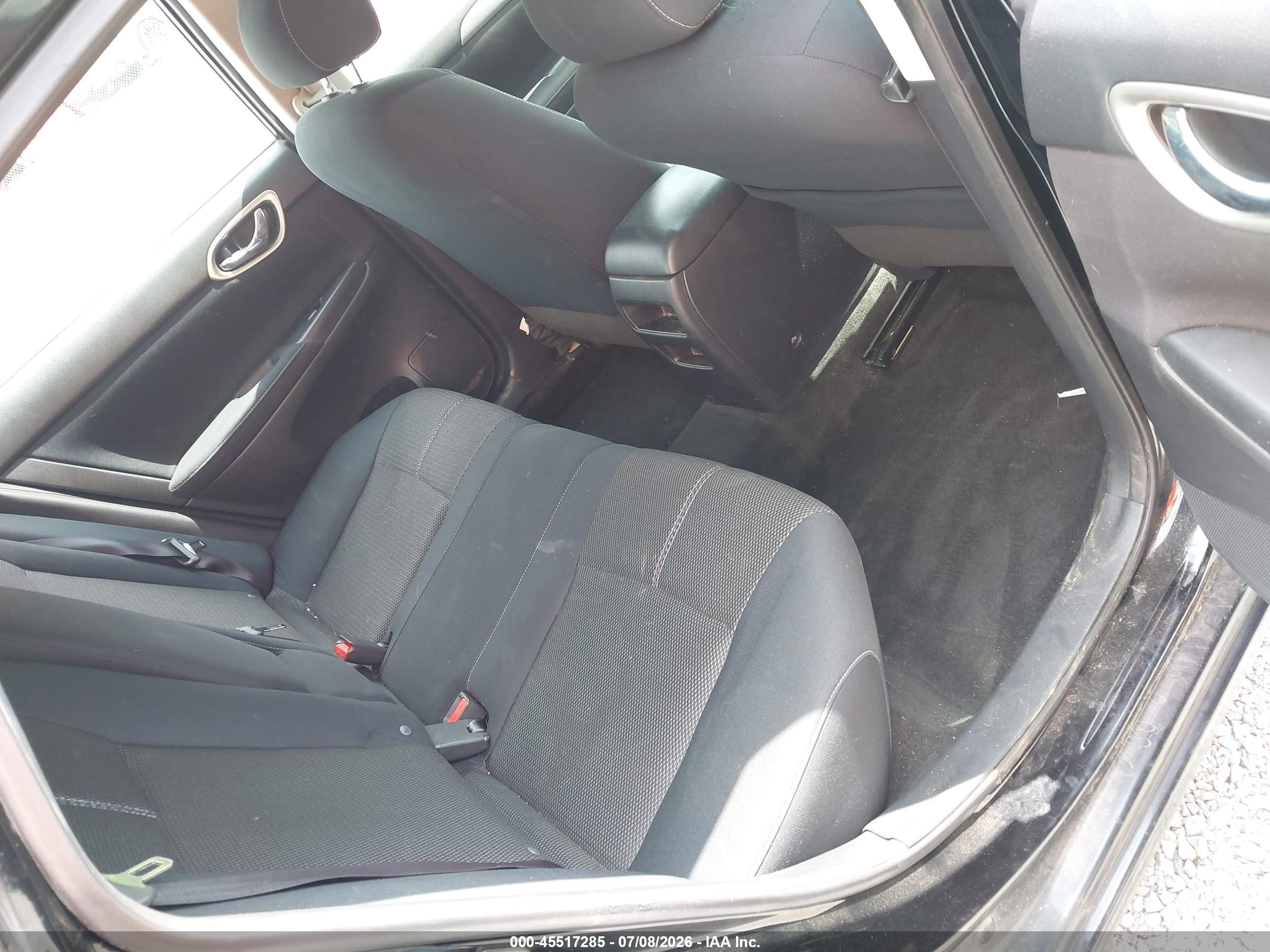 2014 Nissan Sentra S Black vin: 3N1AB7AP1EY285522