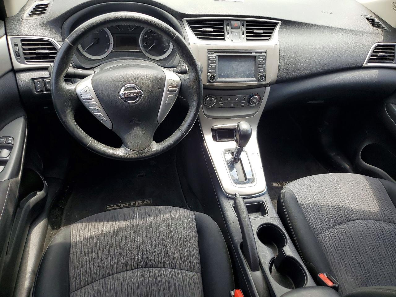 2014 Nissan Sentra Sv Blue vin: 3N1AB7AP1EY287917