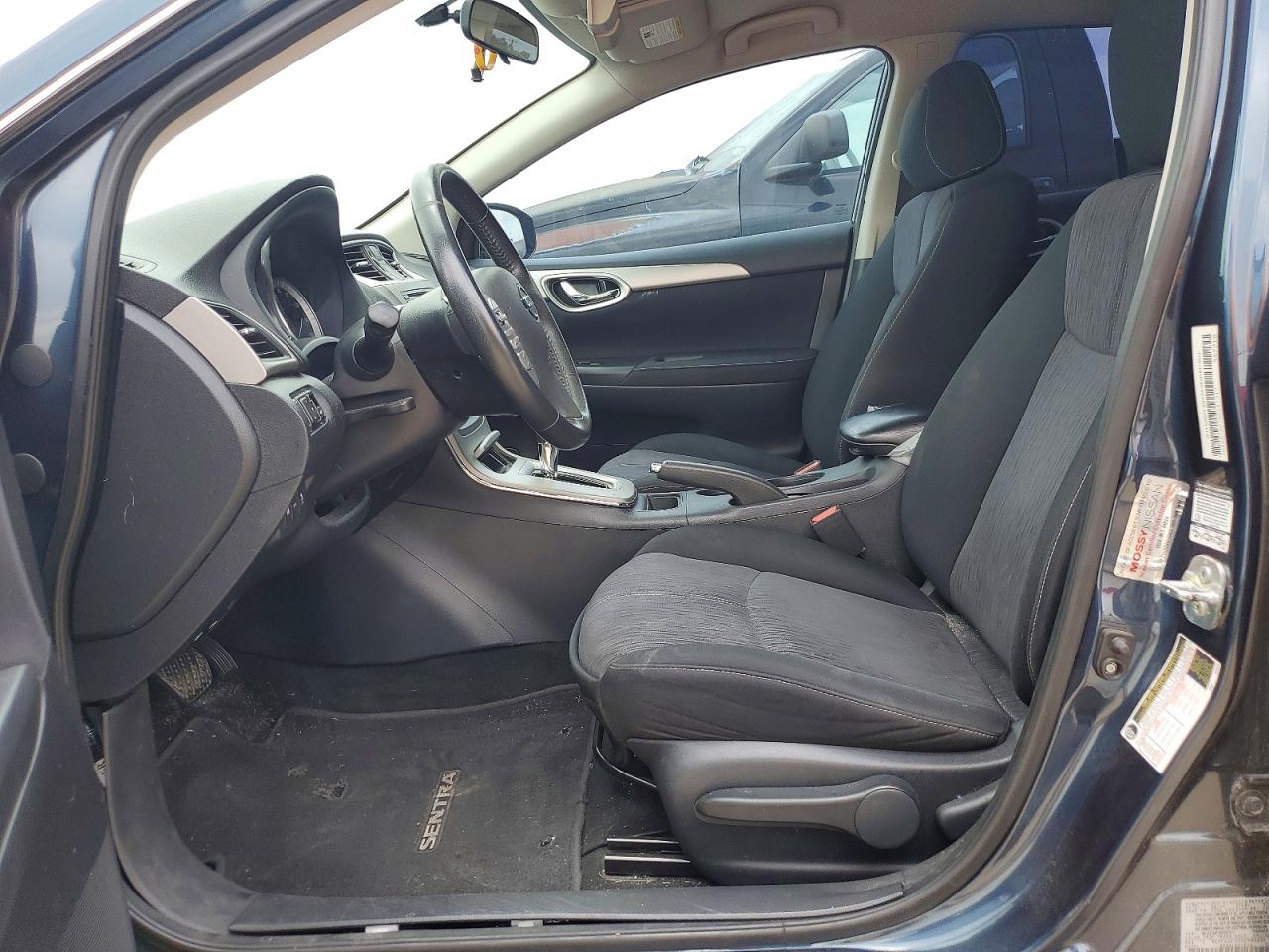2014 Nissan Sentra Sv Blue vin: 3N1AB7AP1EY287917