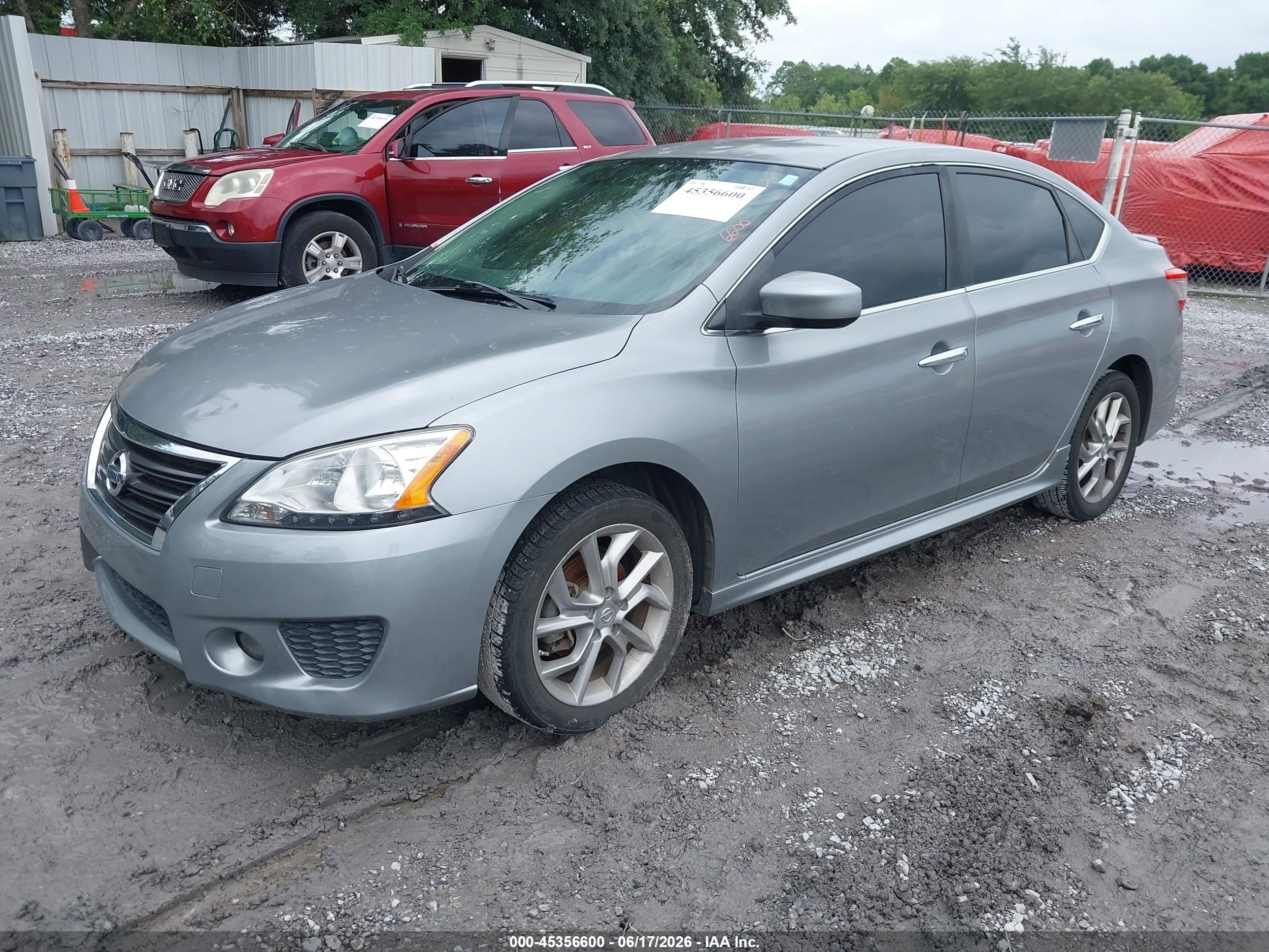 2014 Nissan Sentra Sr Silver vin: 3N1AB7AP1EY299324