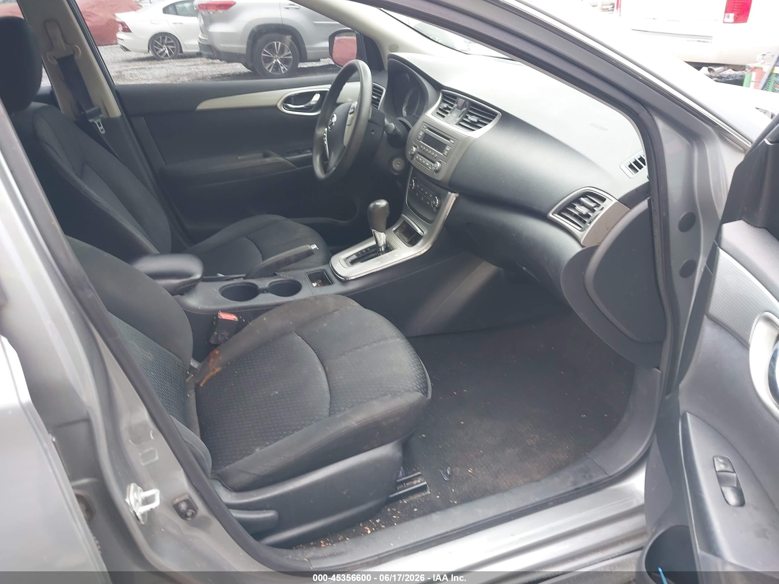 2014 Nissan Sentra Sr Silver vin: 3N1AB7AP1EY299324