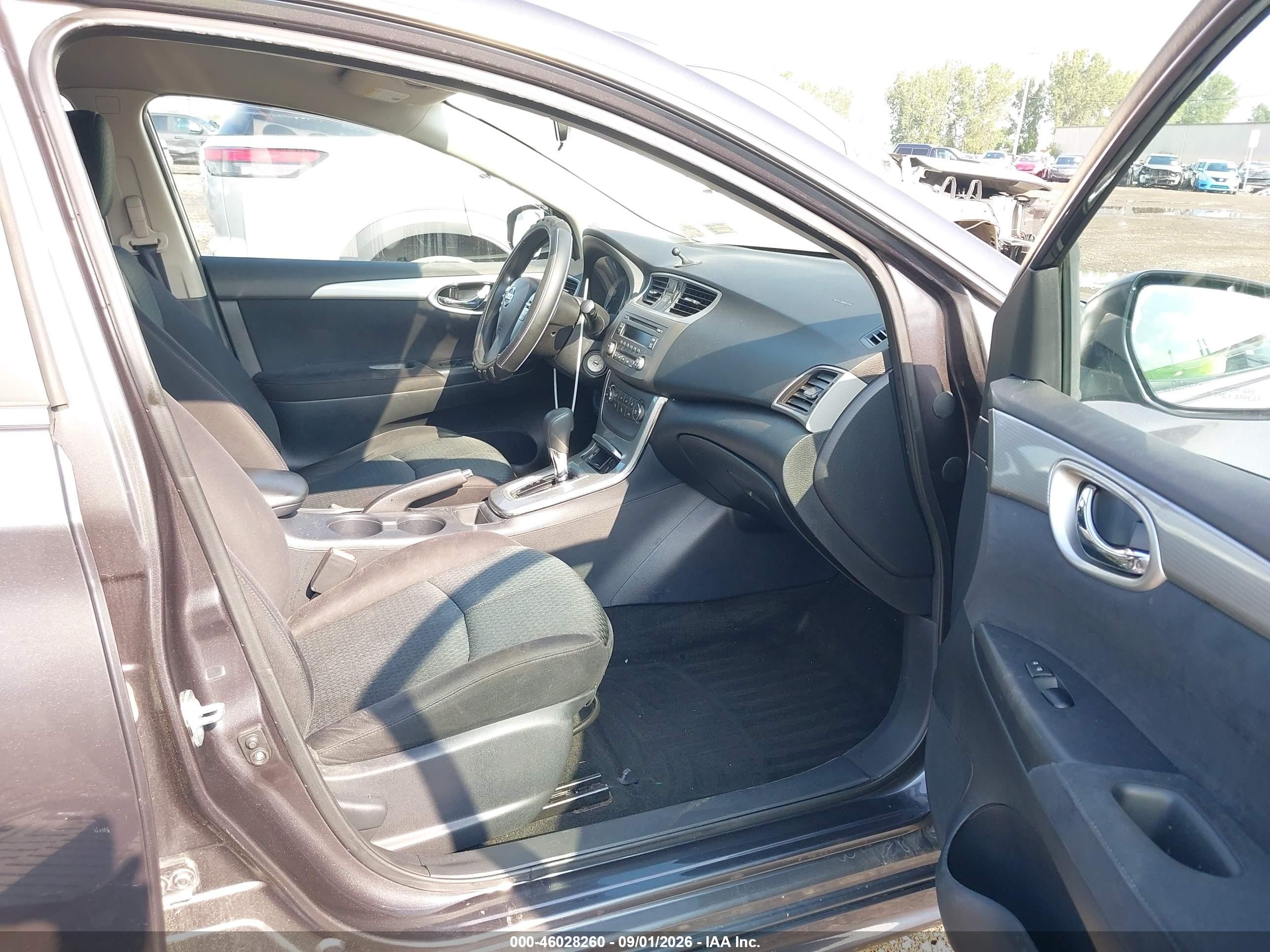 2014 Nissan Sentra Sr Gray vin: 3N1AB7AP1EY299968