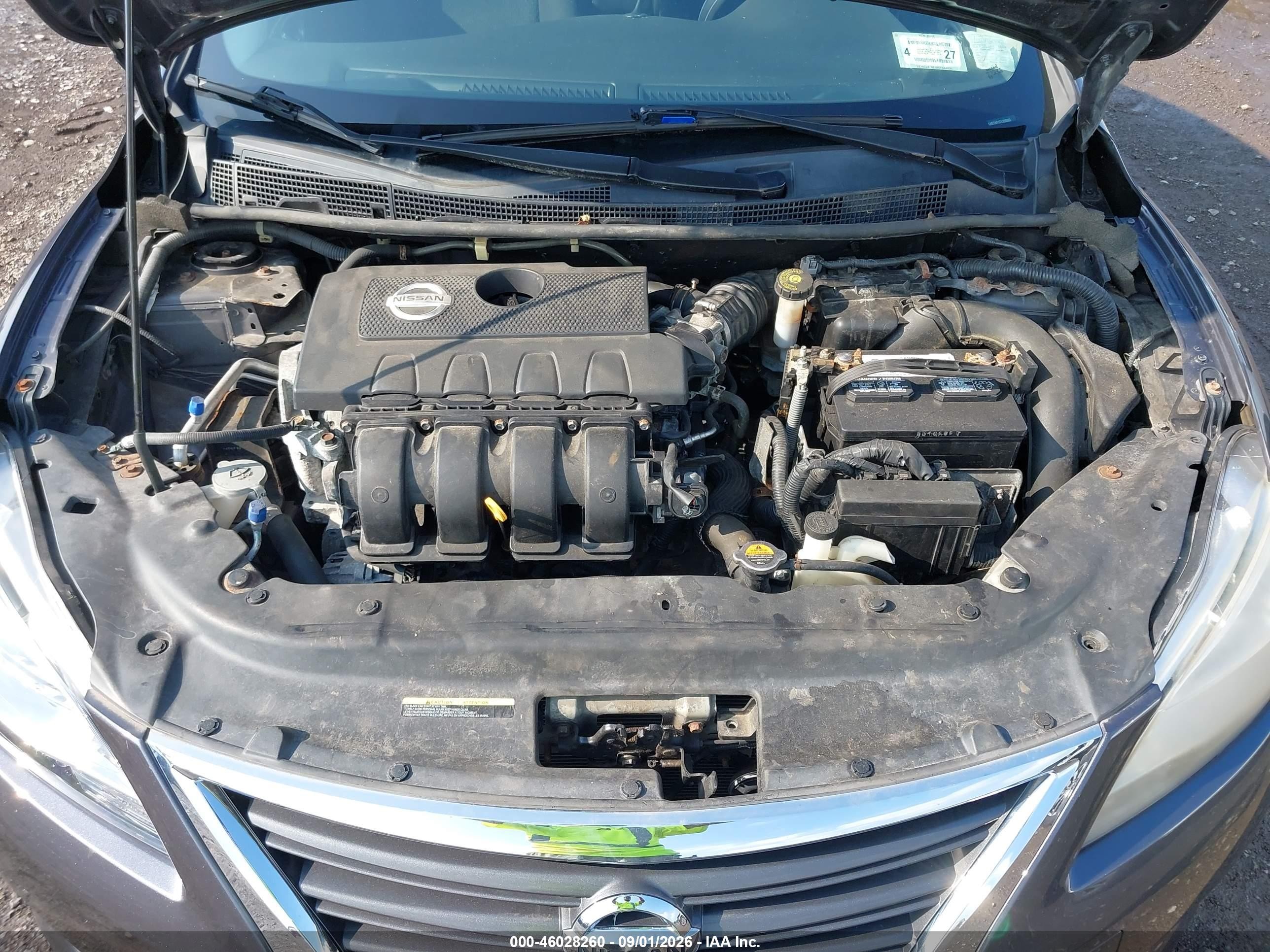 2014 Nissan Sentra Sr Gray vin: 3N1AB7AP1EY299968