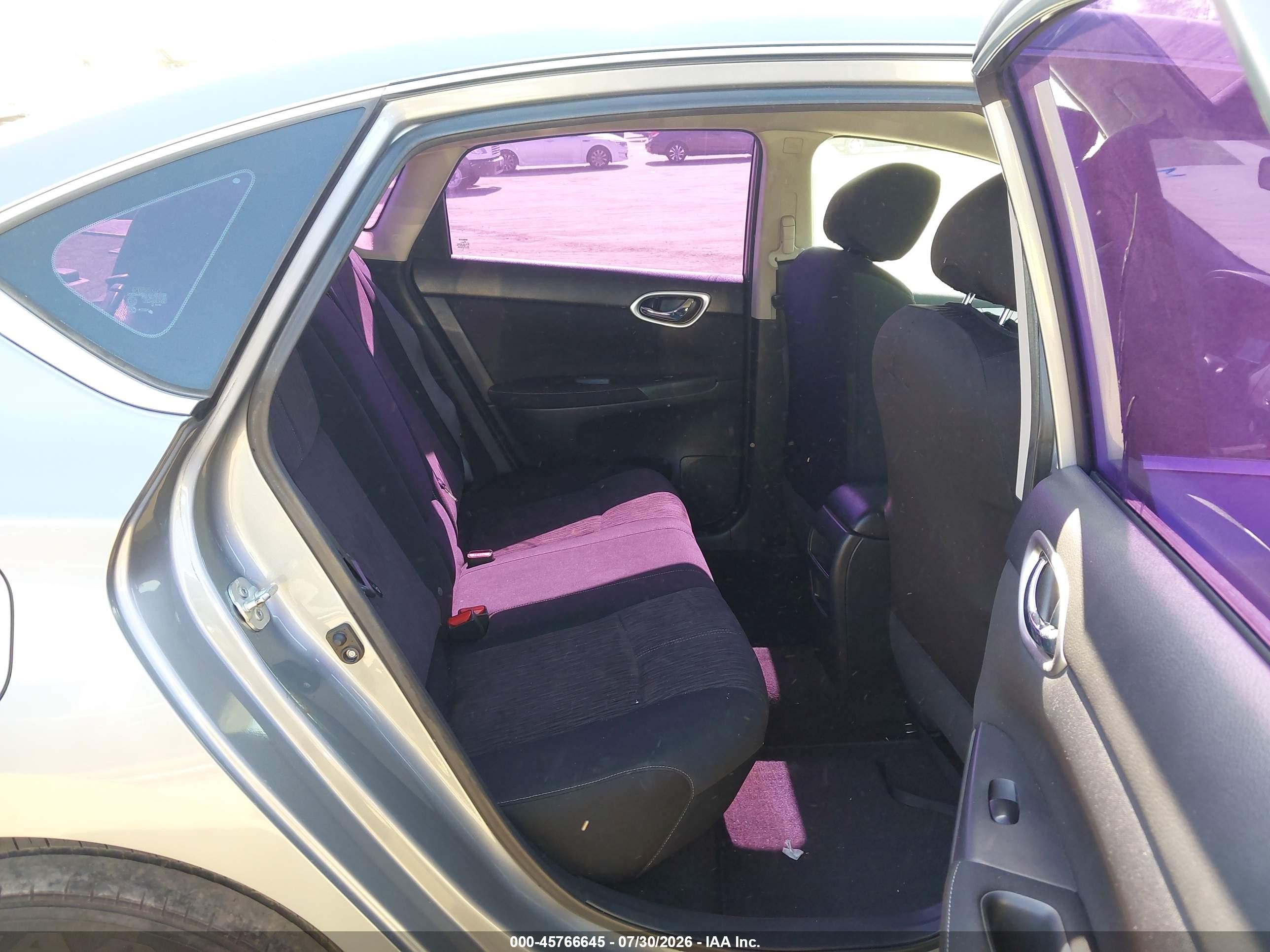 2014 Nissan Sentra Sv Silver vin: 3N1AB7AP1EY299999