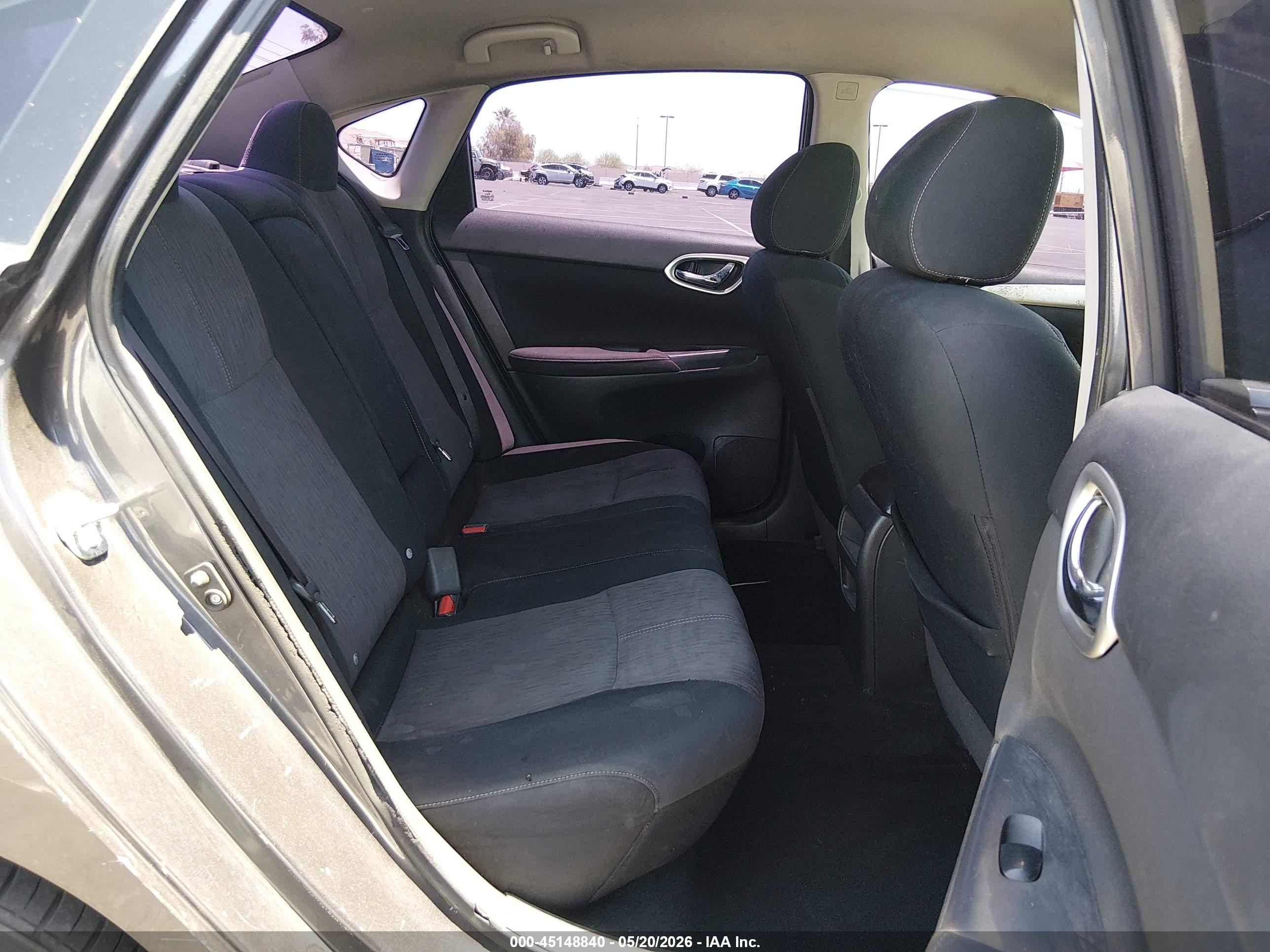2014 Nissan Sentra Sv Коричневый vin: 3N1AB7AP1EY300648